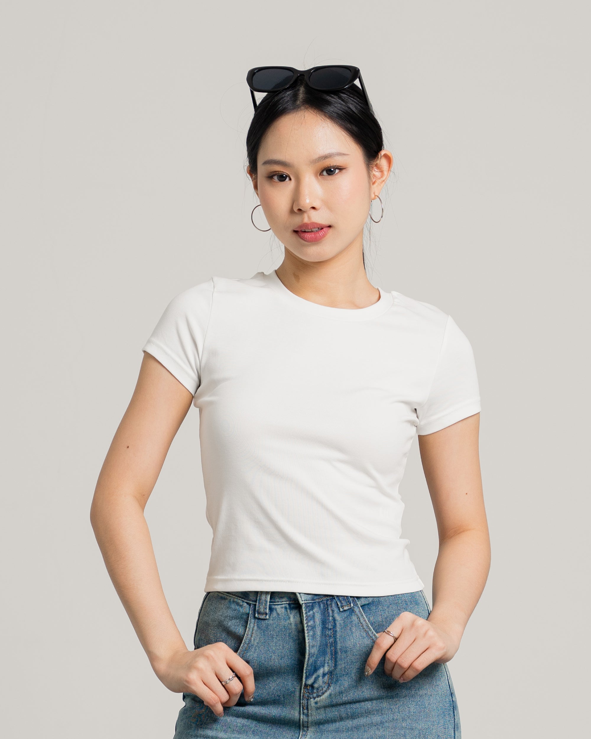 Avery Top in White