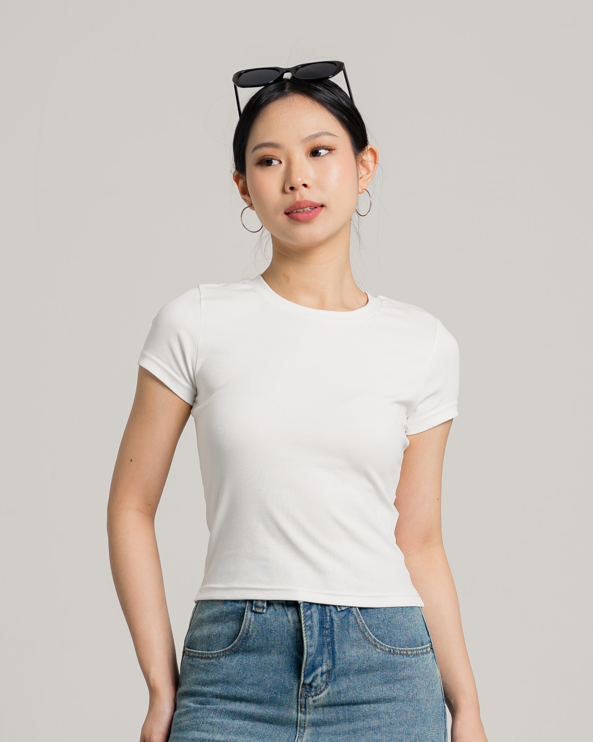 Avery Top in White