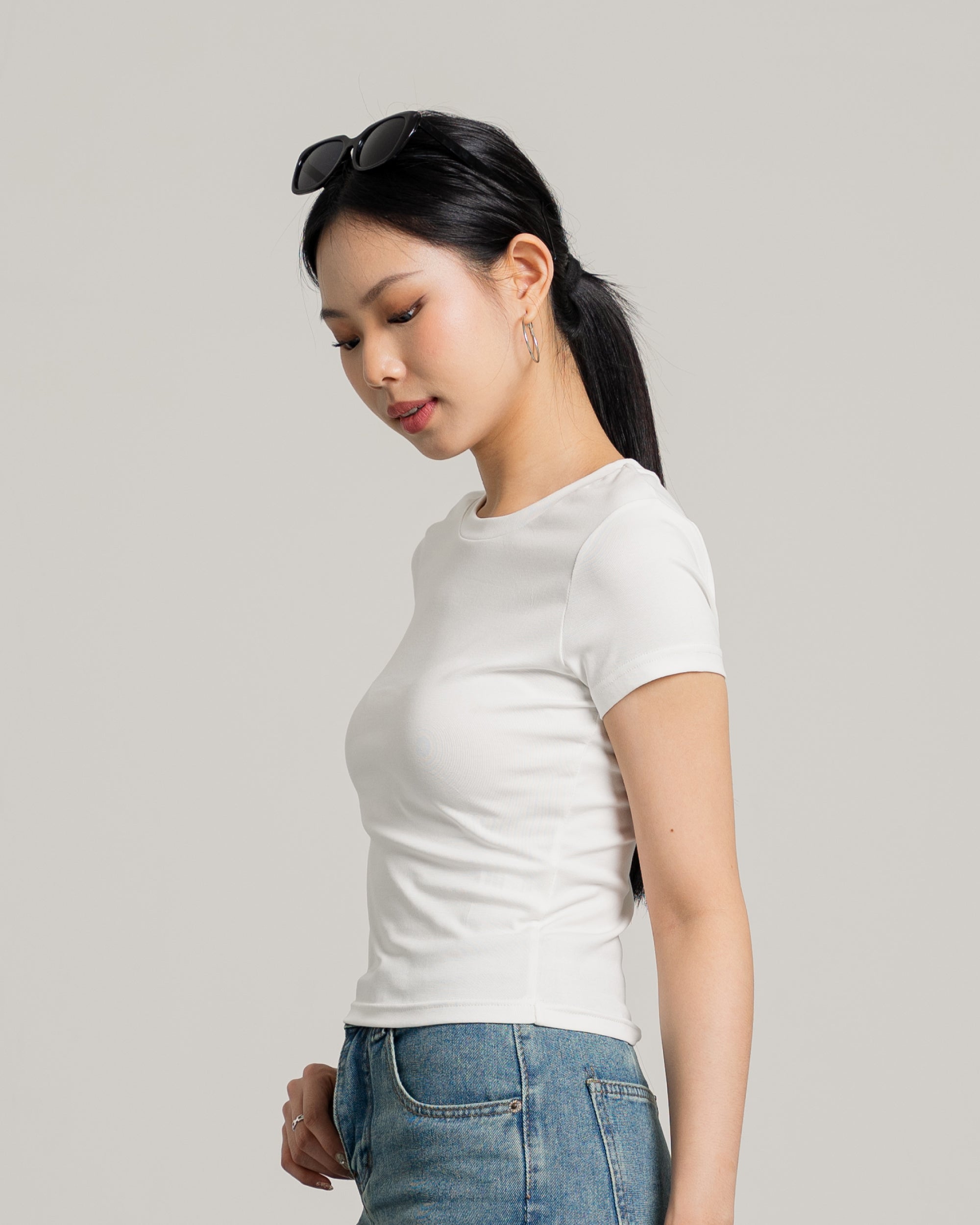Avery Top in White