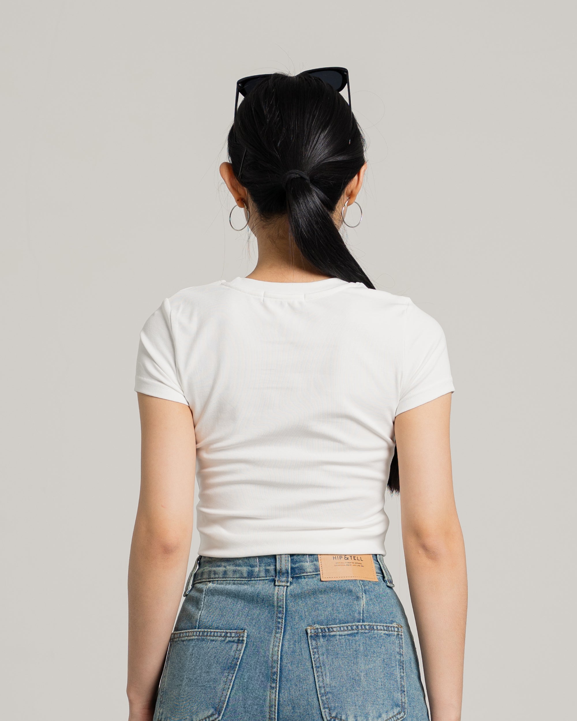 Avery Top in White