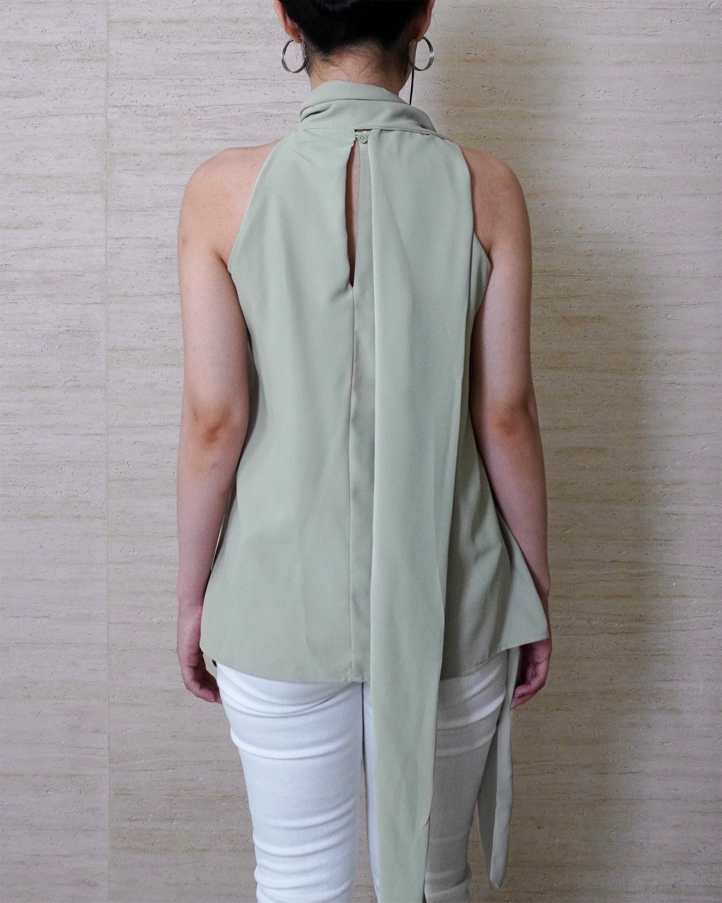 Bonnie Top in Sage