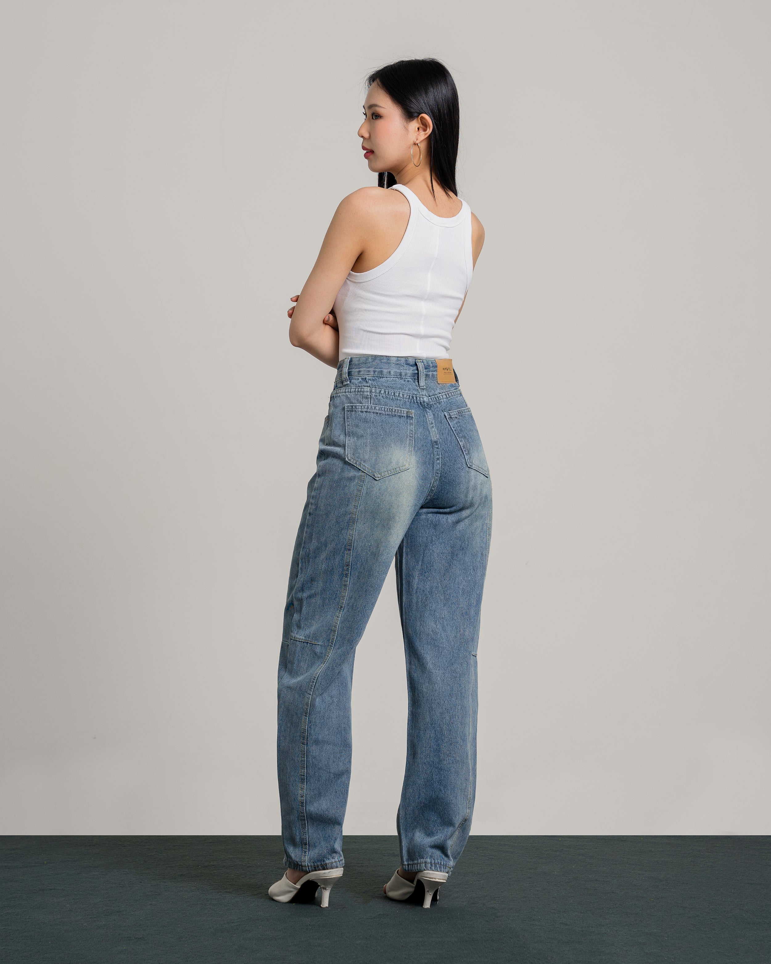 Daryl Highwaist Barrel Jeans