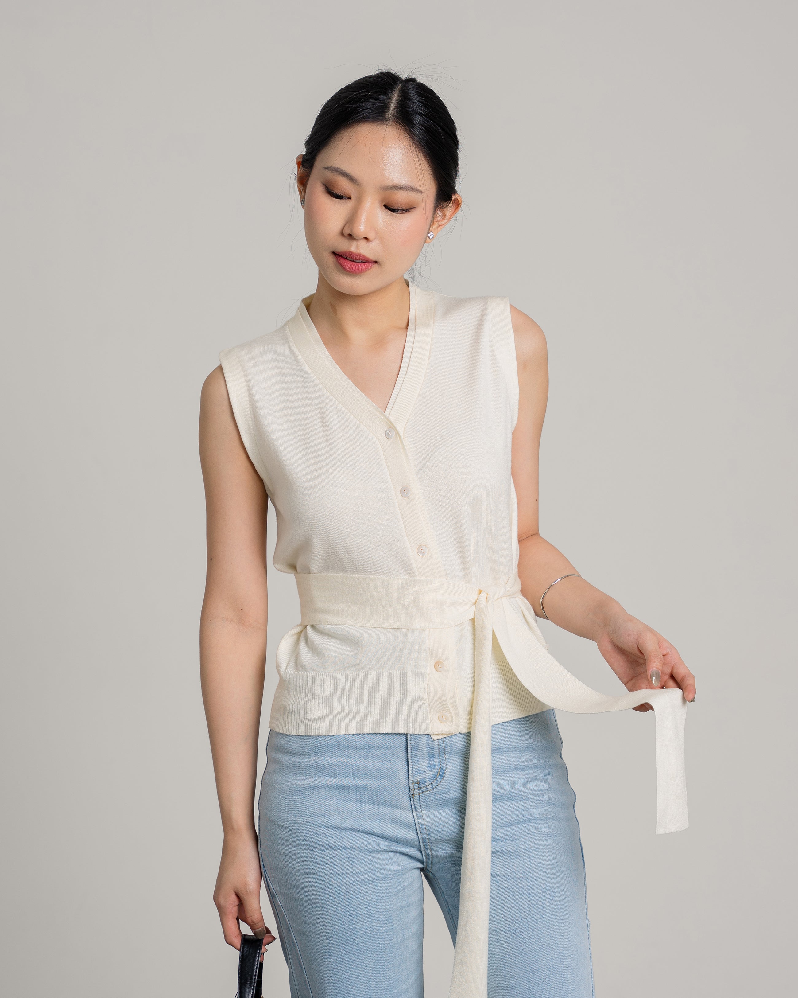 Eccy Top in Cream