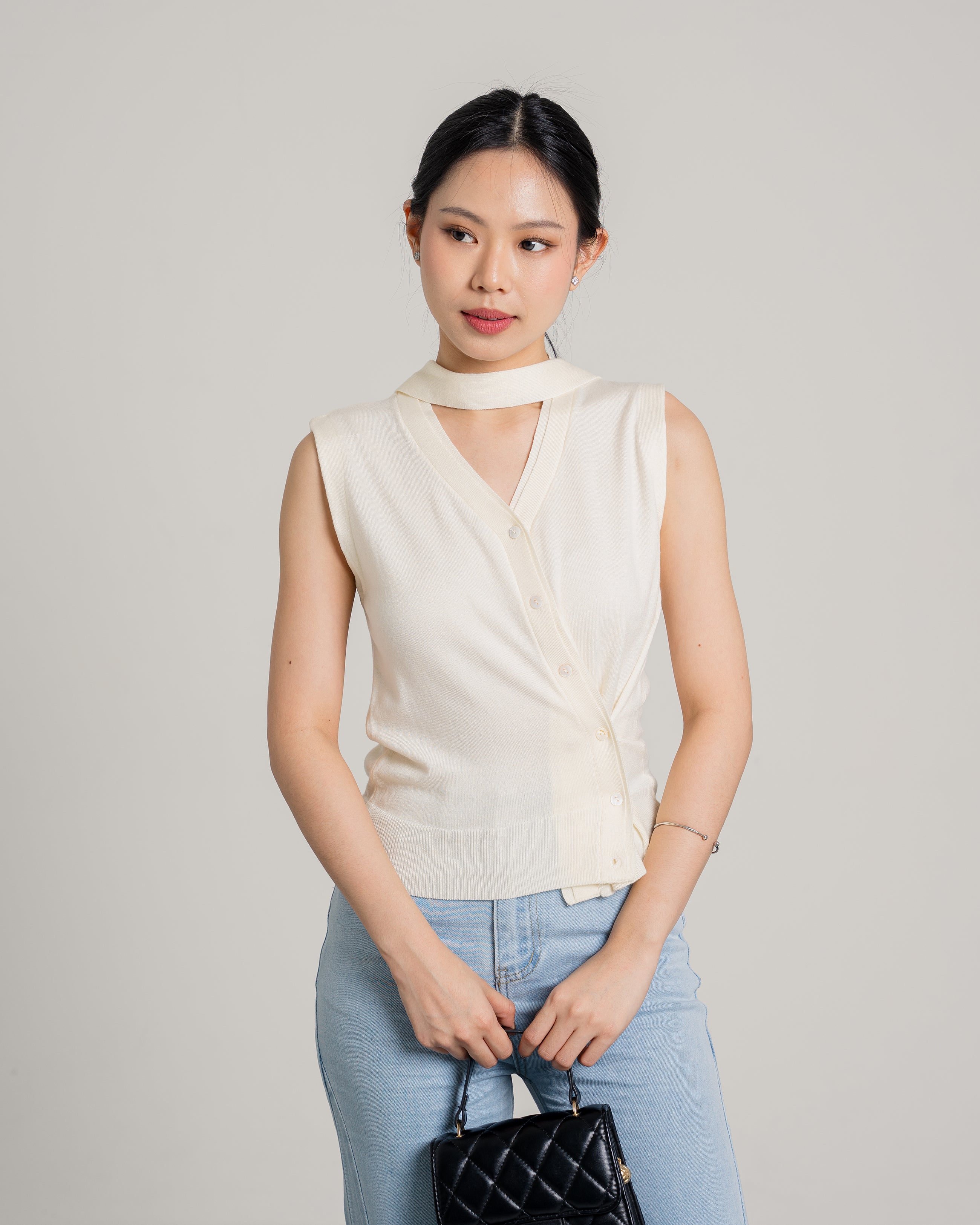 Eccy Top in Cream
