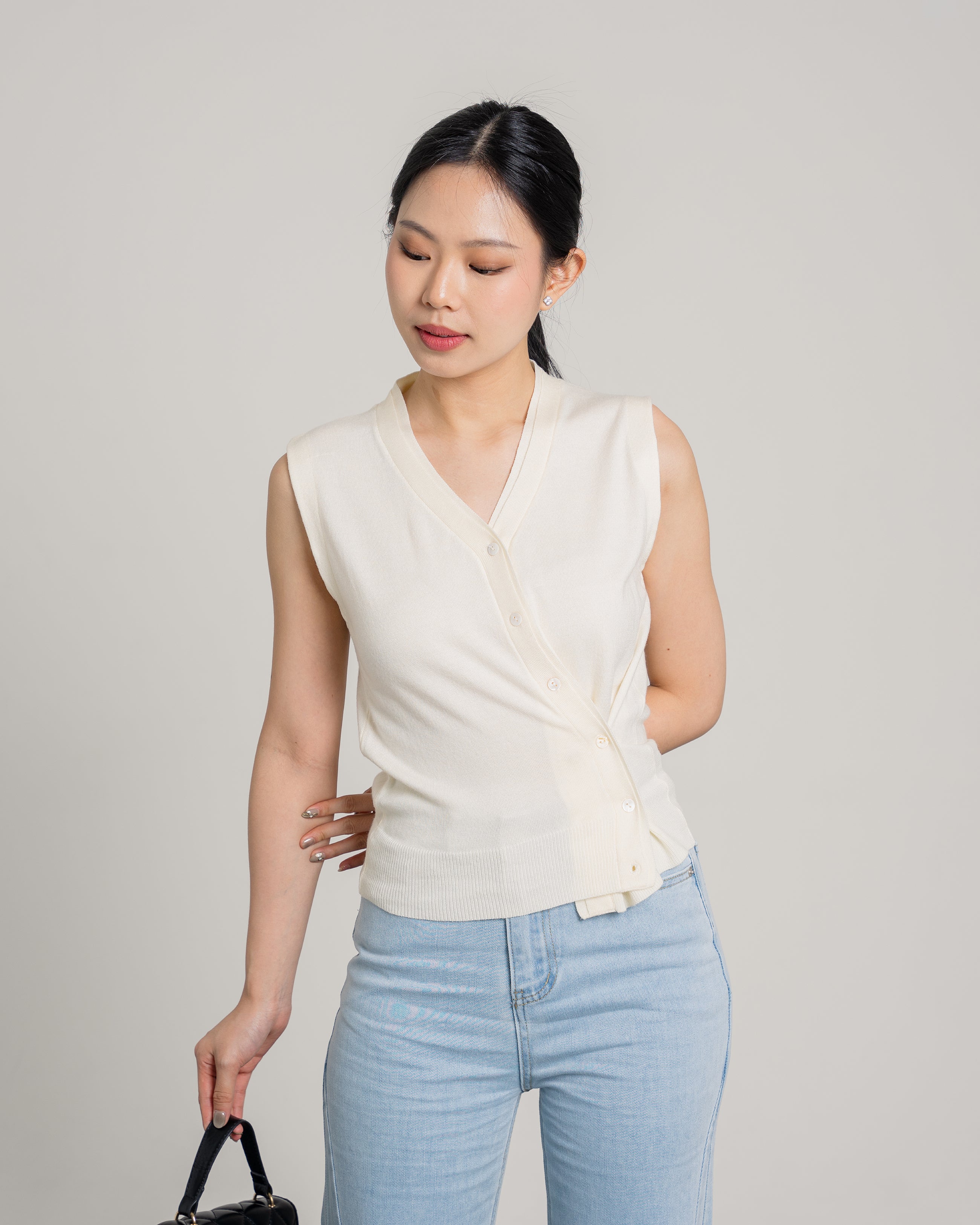 Eccy Top in Cream