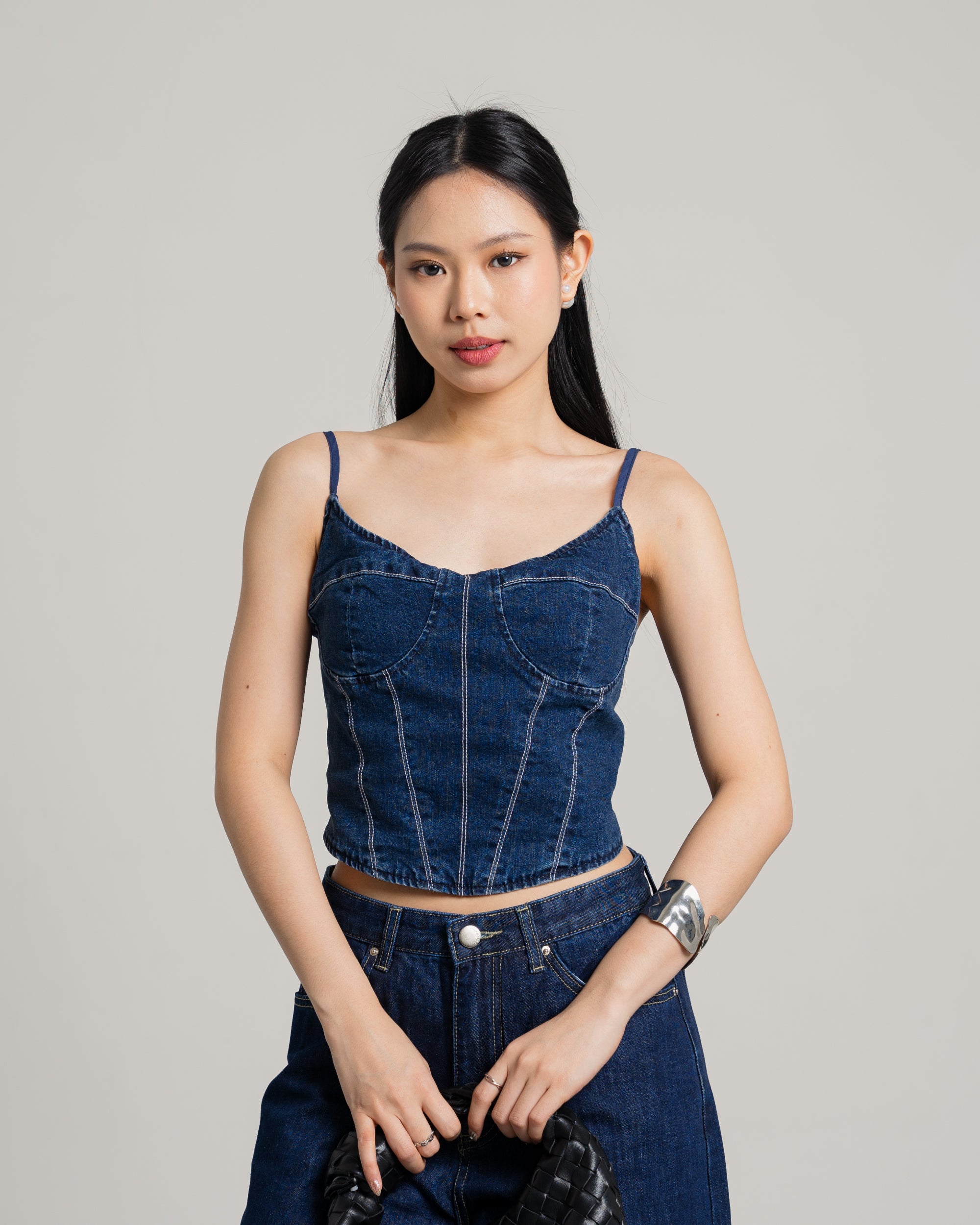 Esme Denim Tank Top