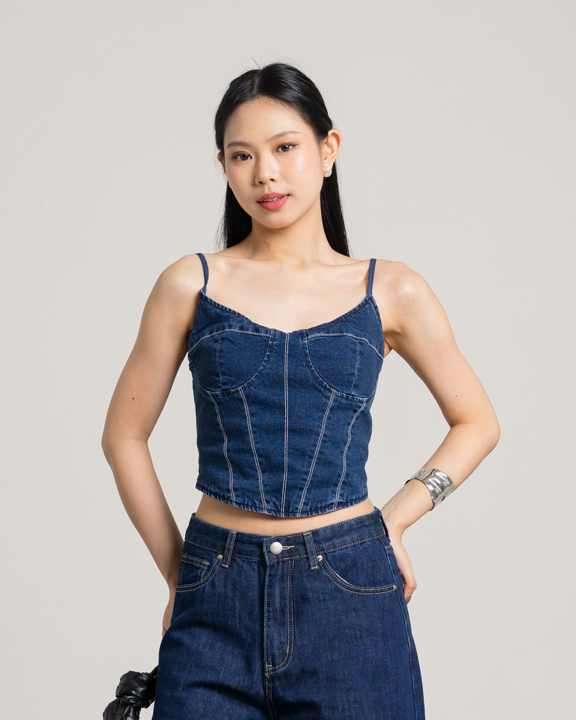 Esme Denim Tank Top