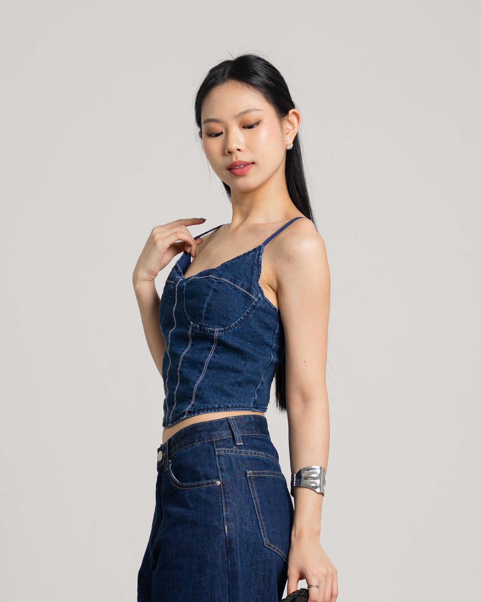 Esme Denim Tank Top