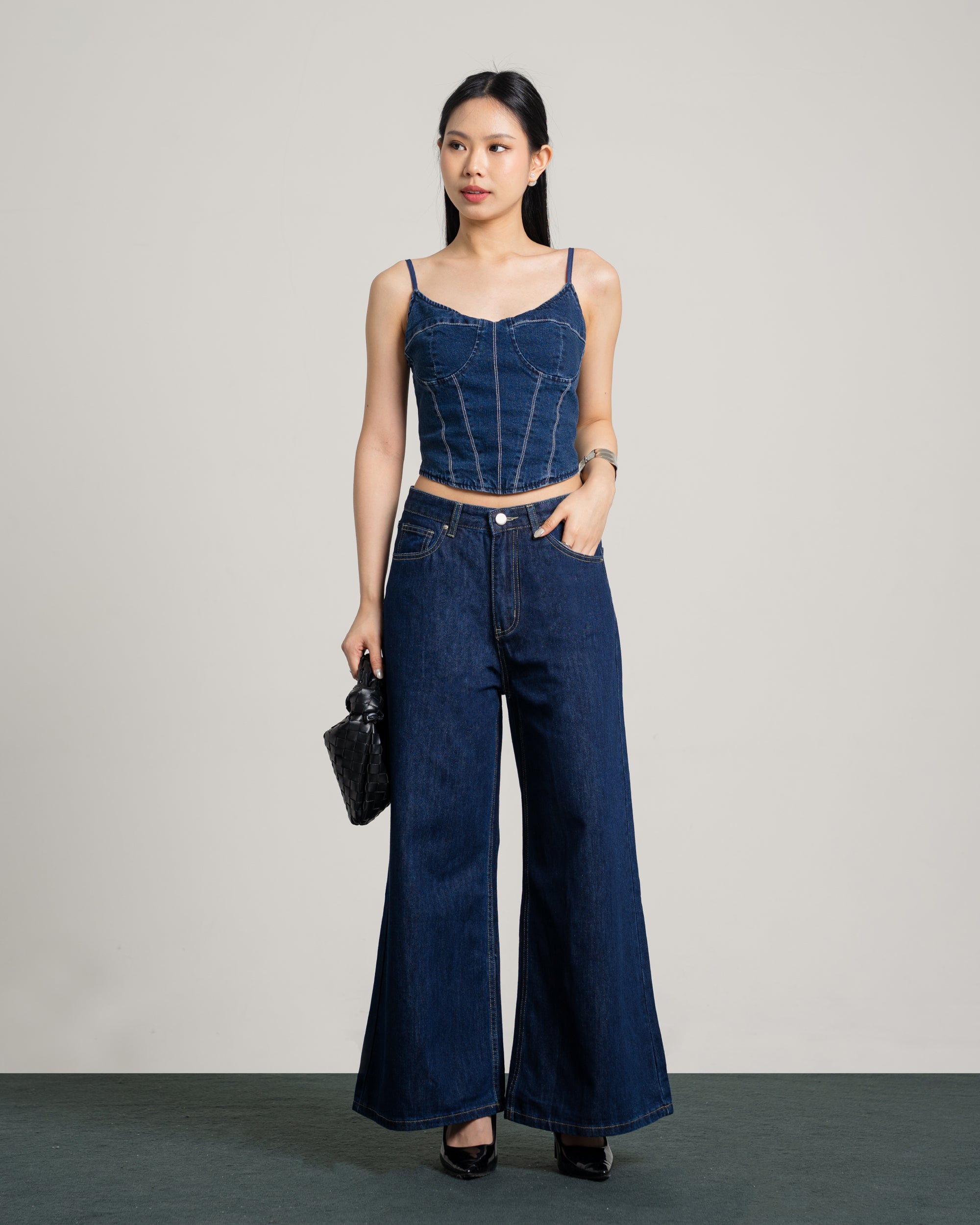 Esme Denim Tank Top