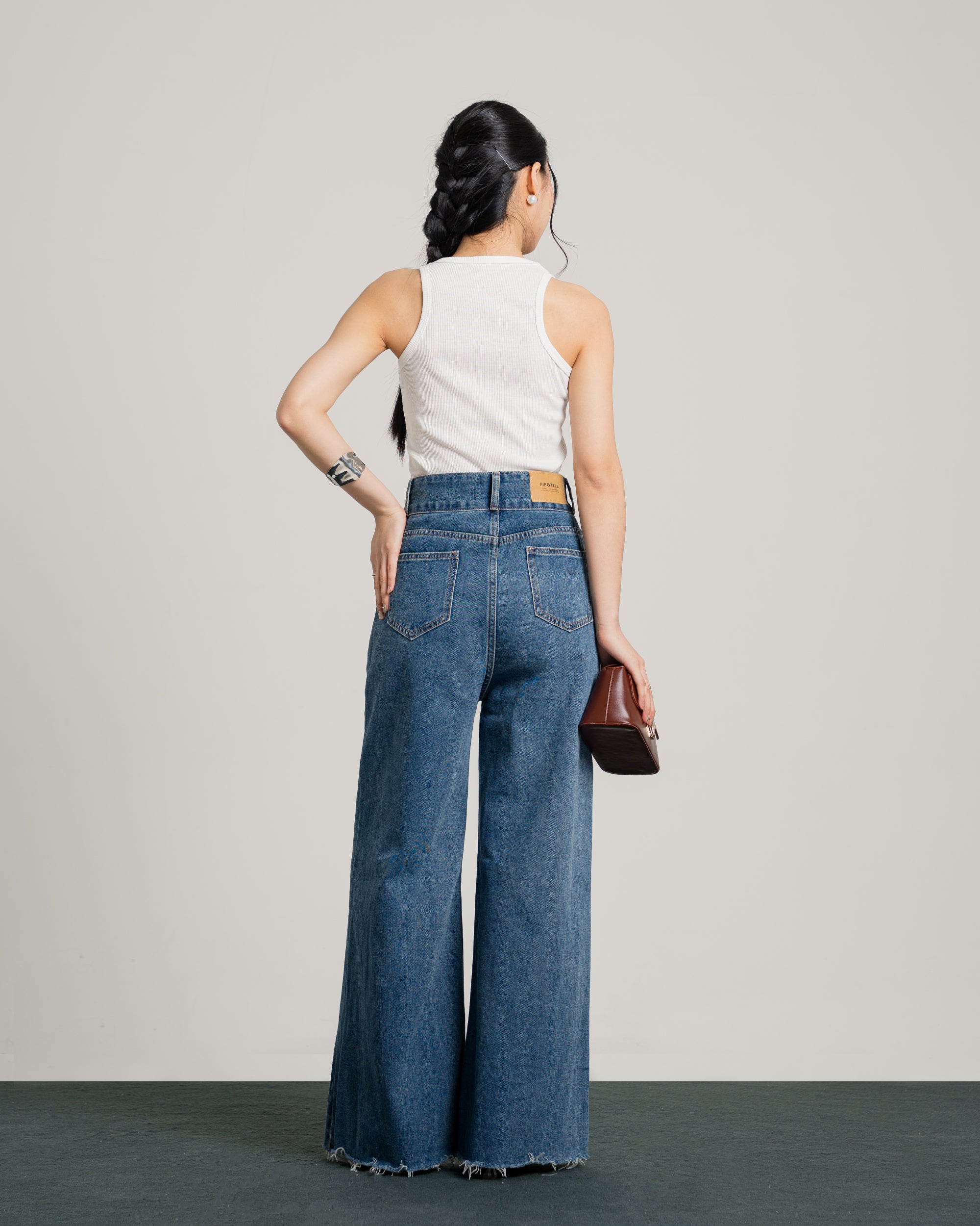 Harper Highwaist Wide Jeans
