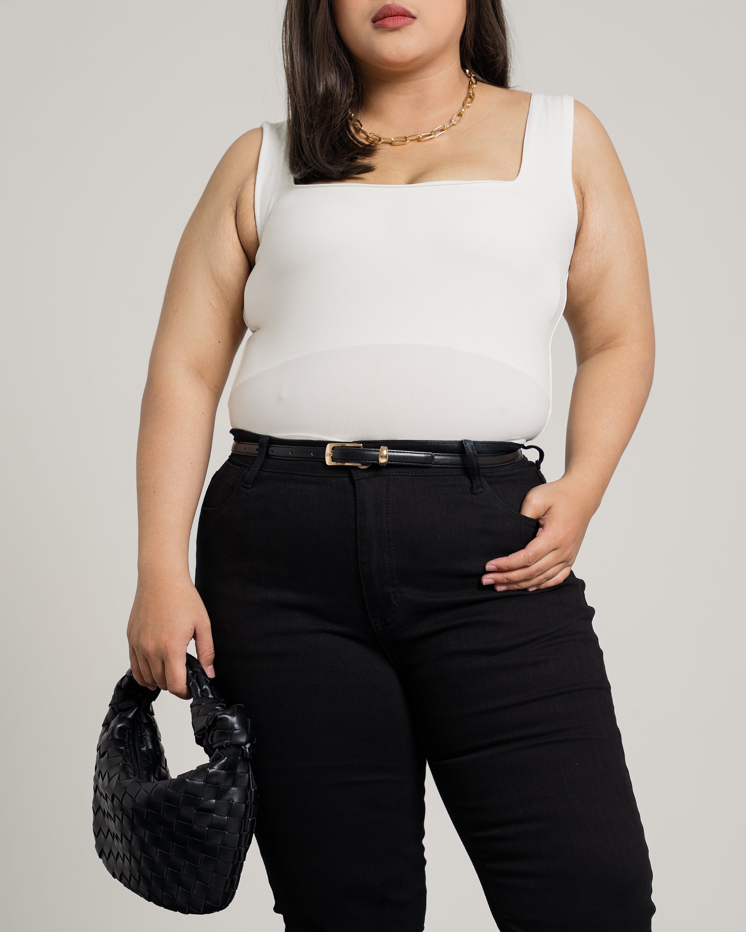 Kelly Petite Flare Jeans in Black