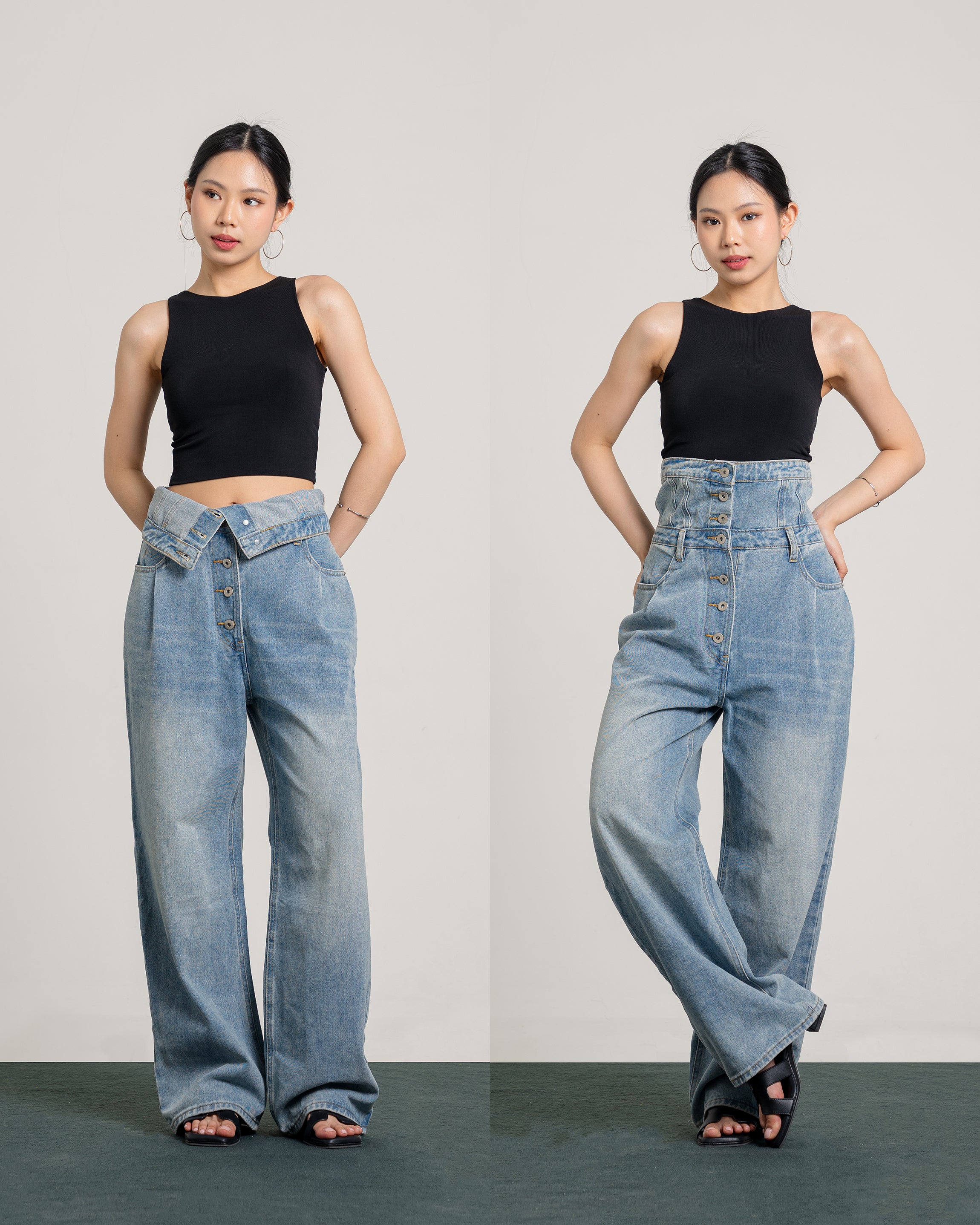 Kourtney Highwaist Baggy Jeans