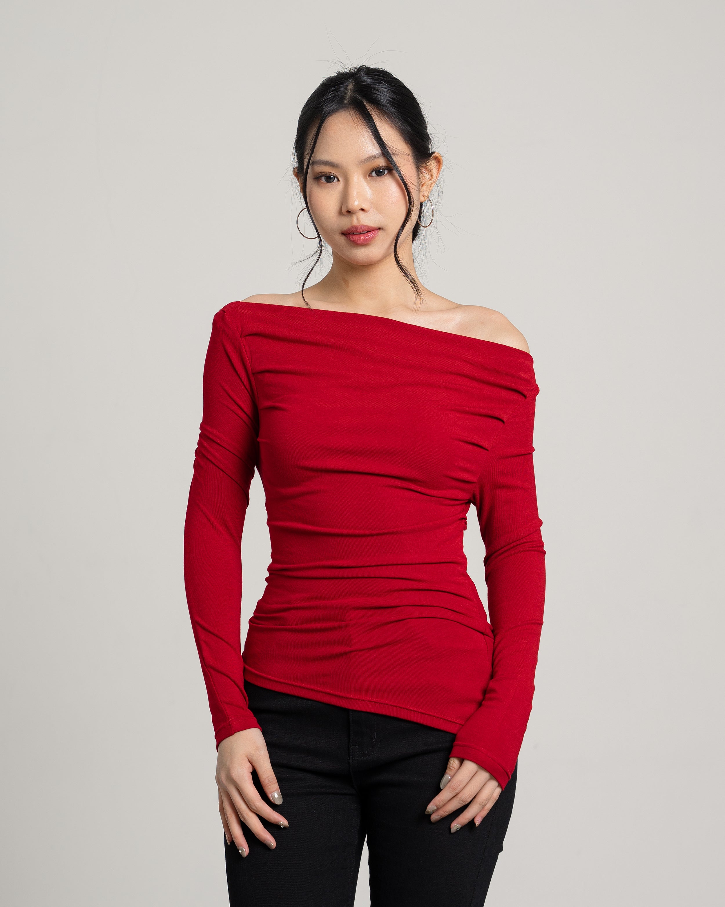 Lance Top in Red