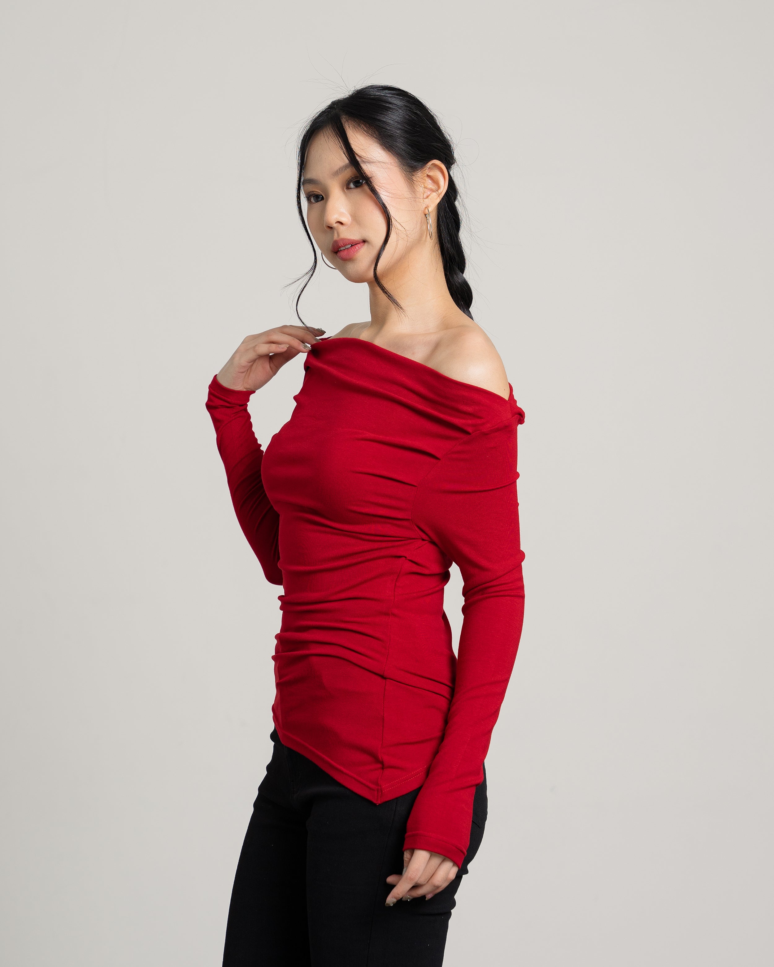 Lance Top in Red