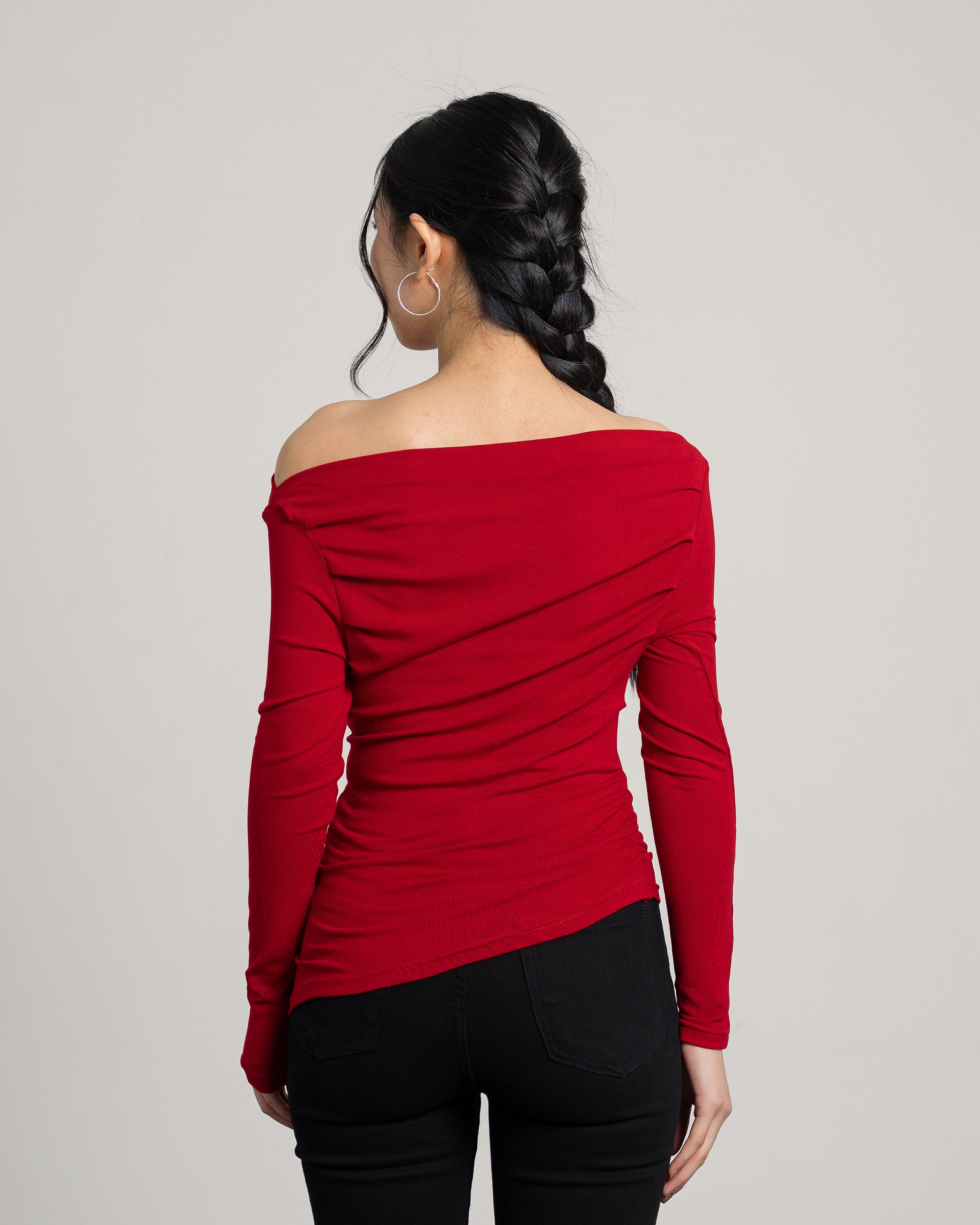 Lance Top in Red