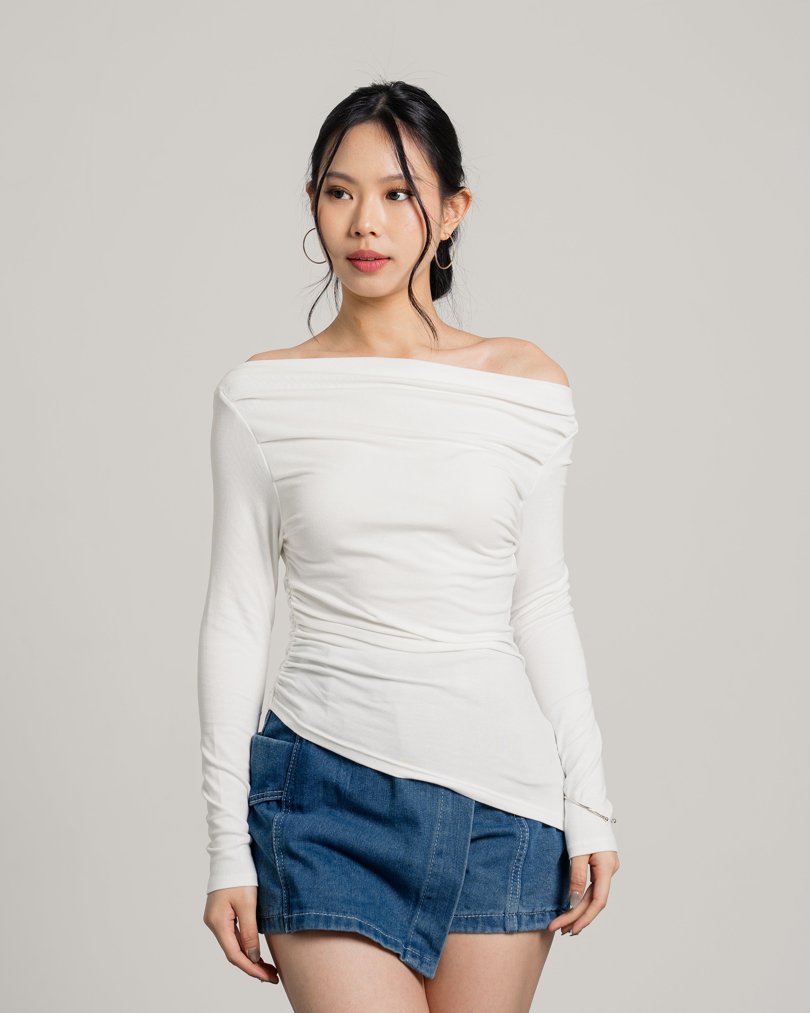 Lance Top in White