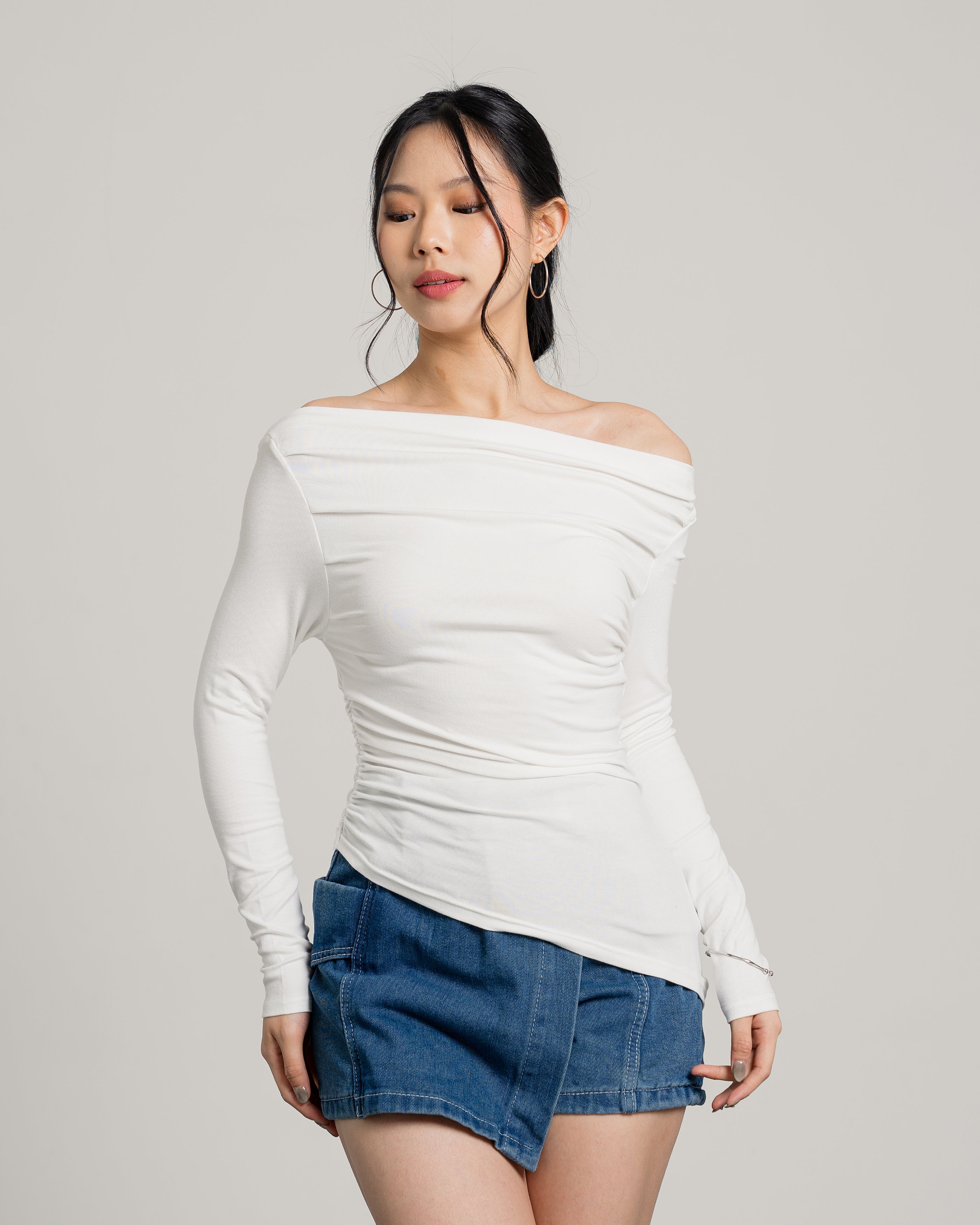 Lance Top in White