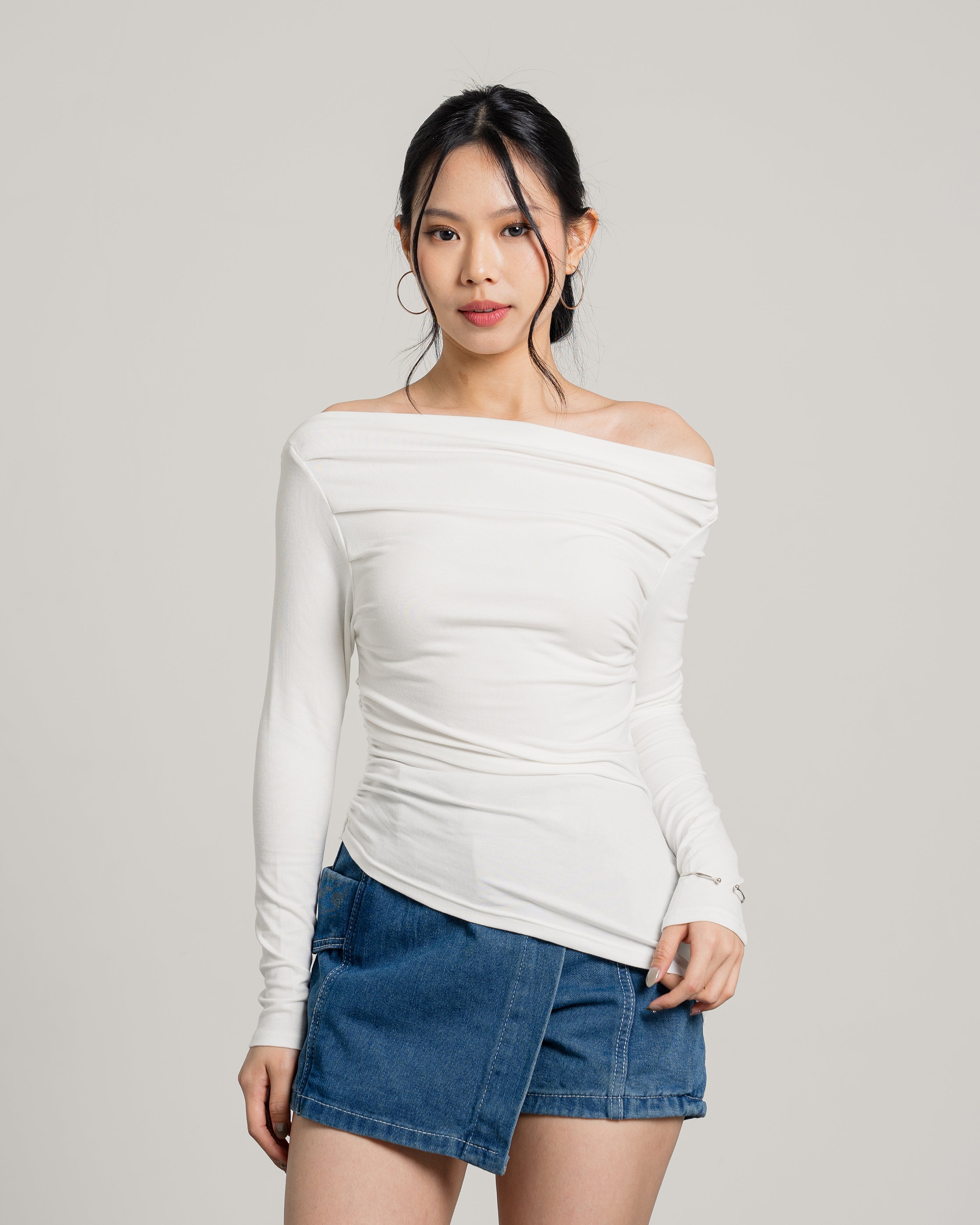 Lance Top in White