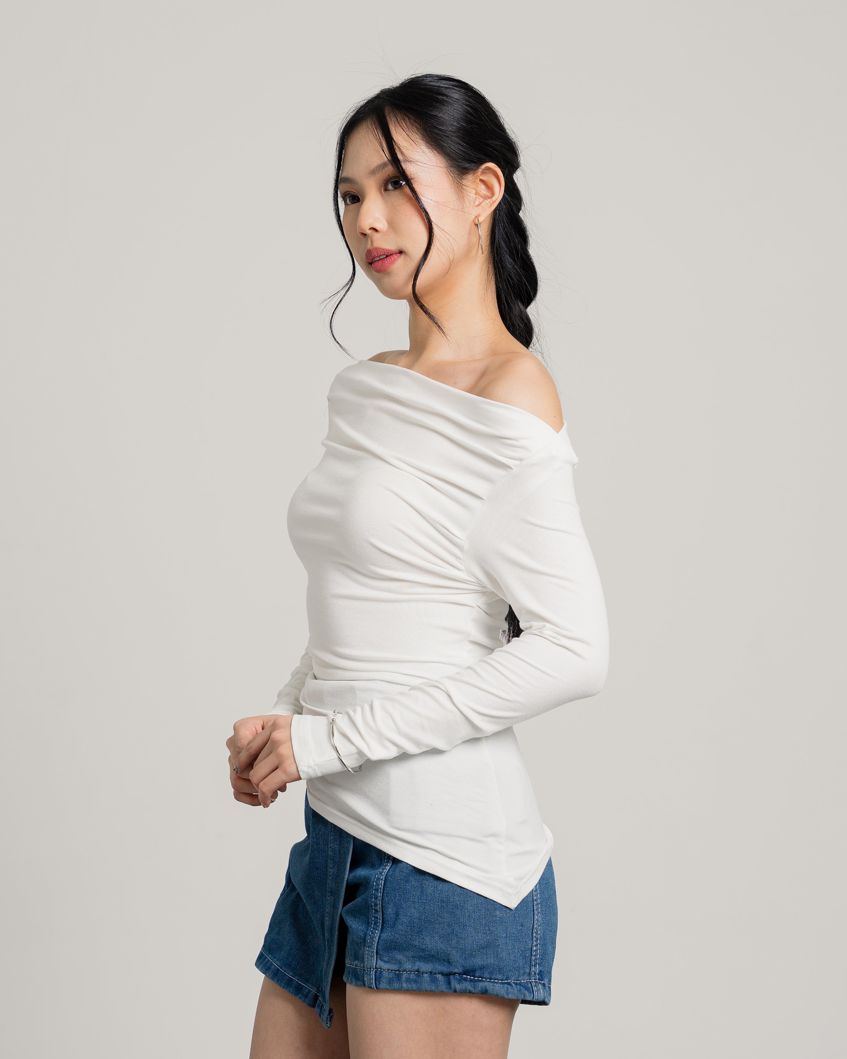 Lance Top in White