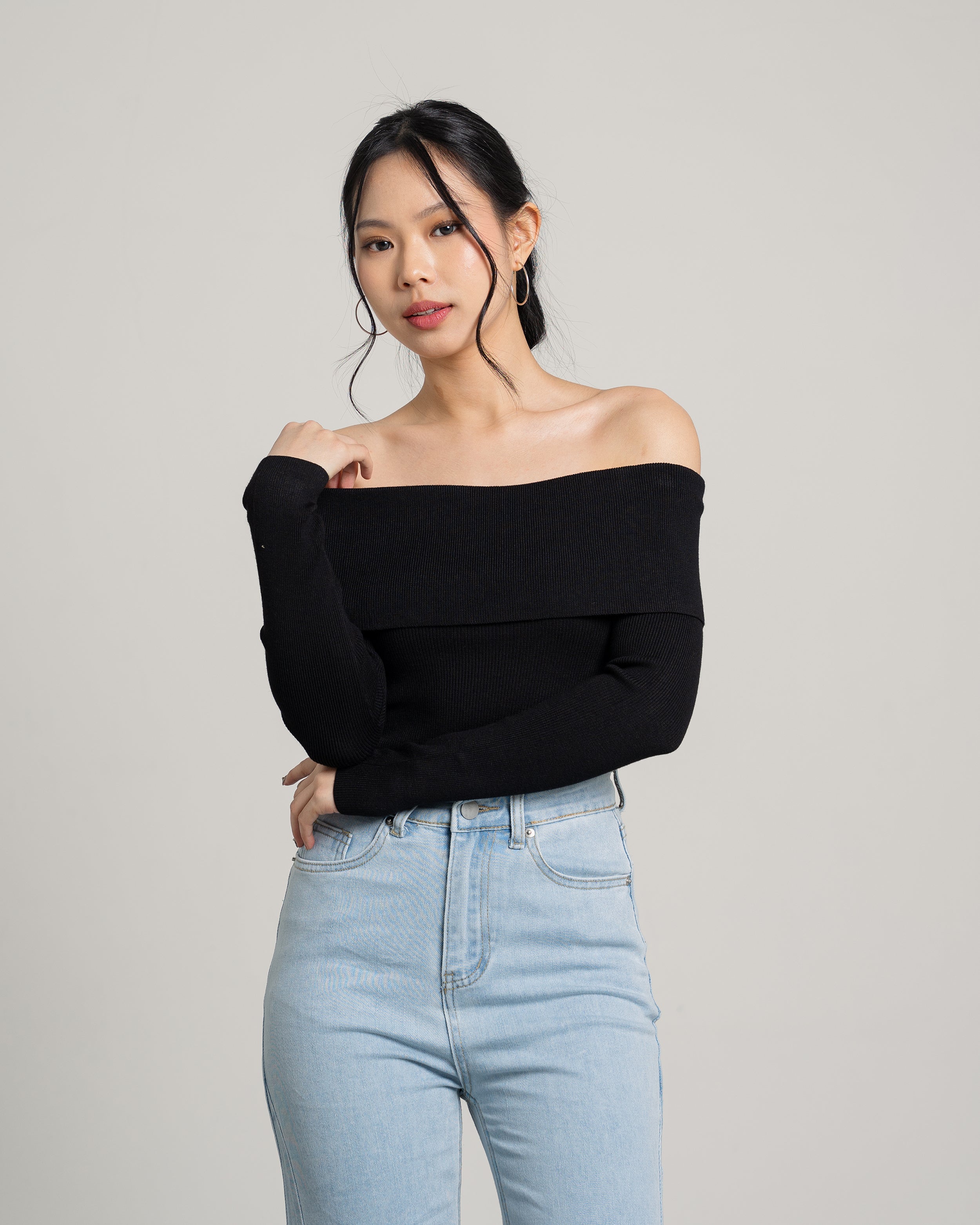 Paola Top in Black