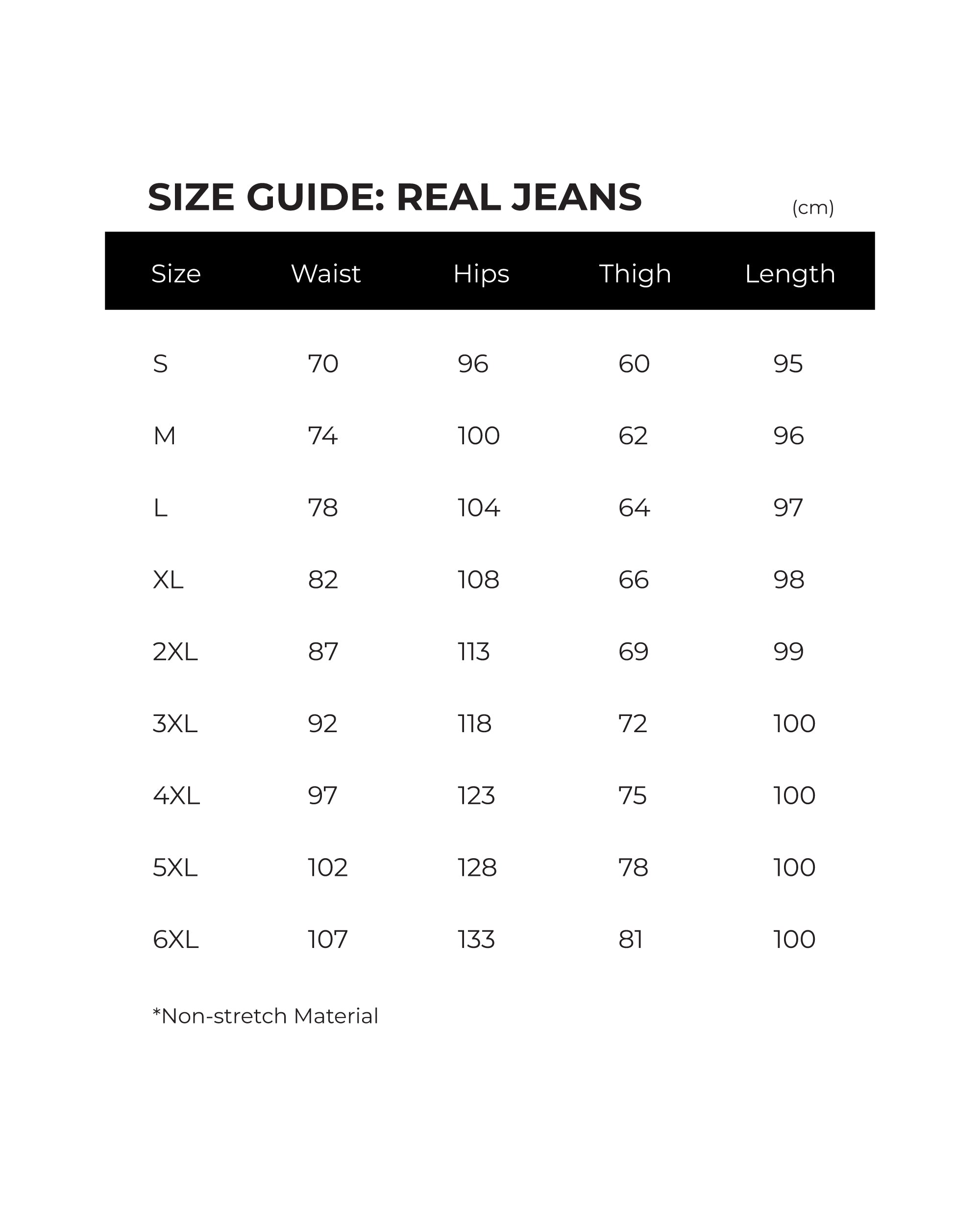 REAL Straight Jeans