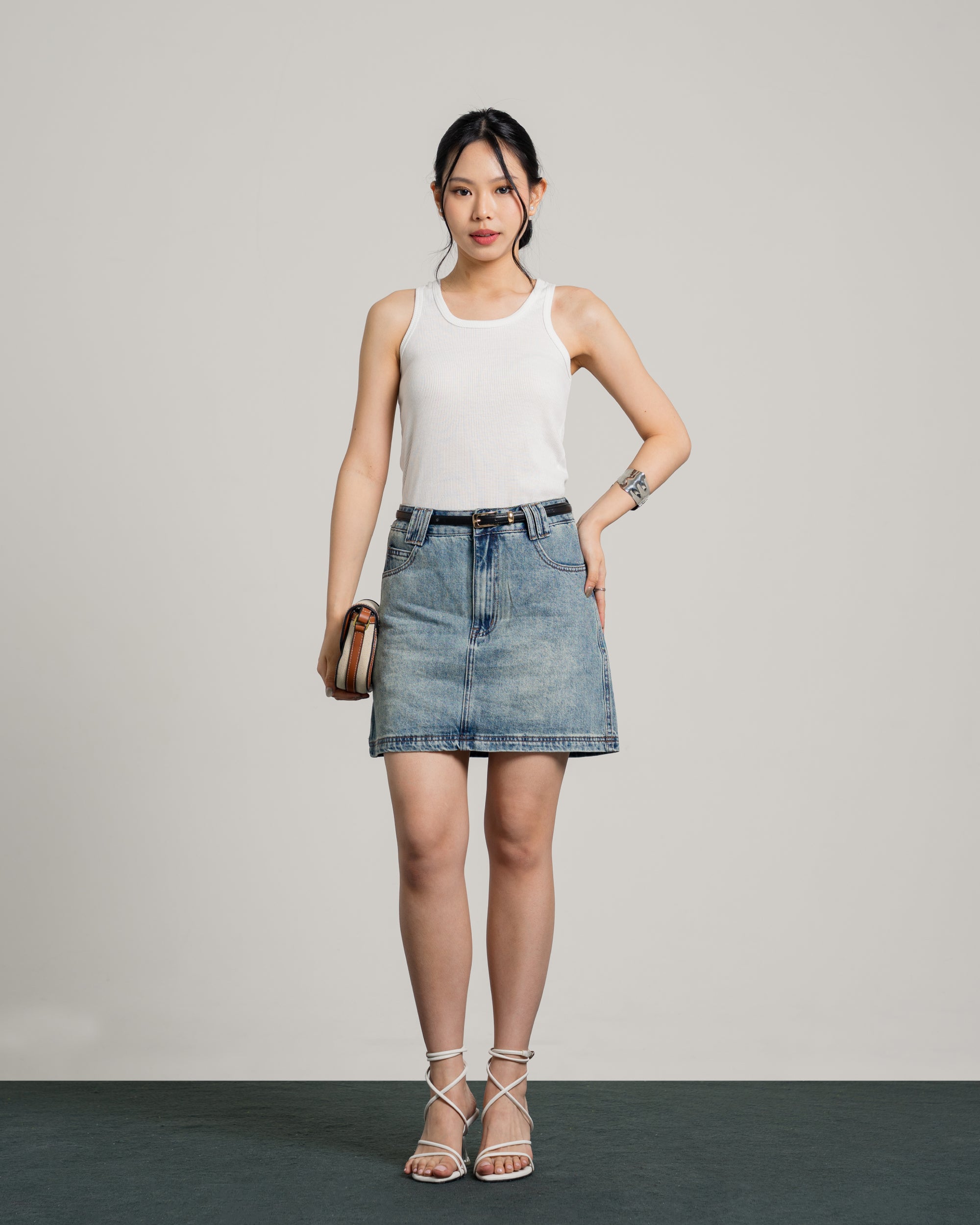 Valencia Highwaist Skirt Jeans
