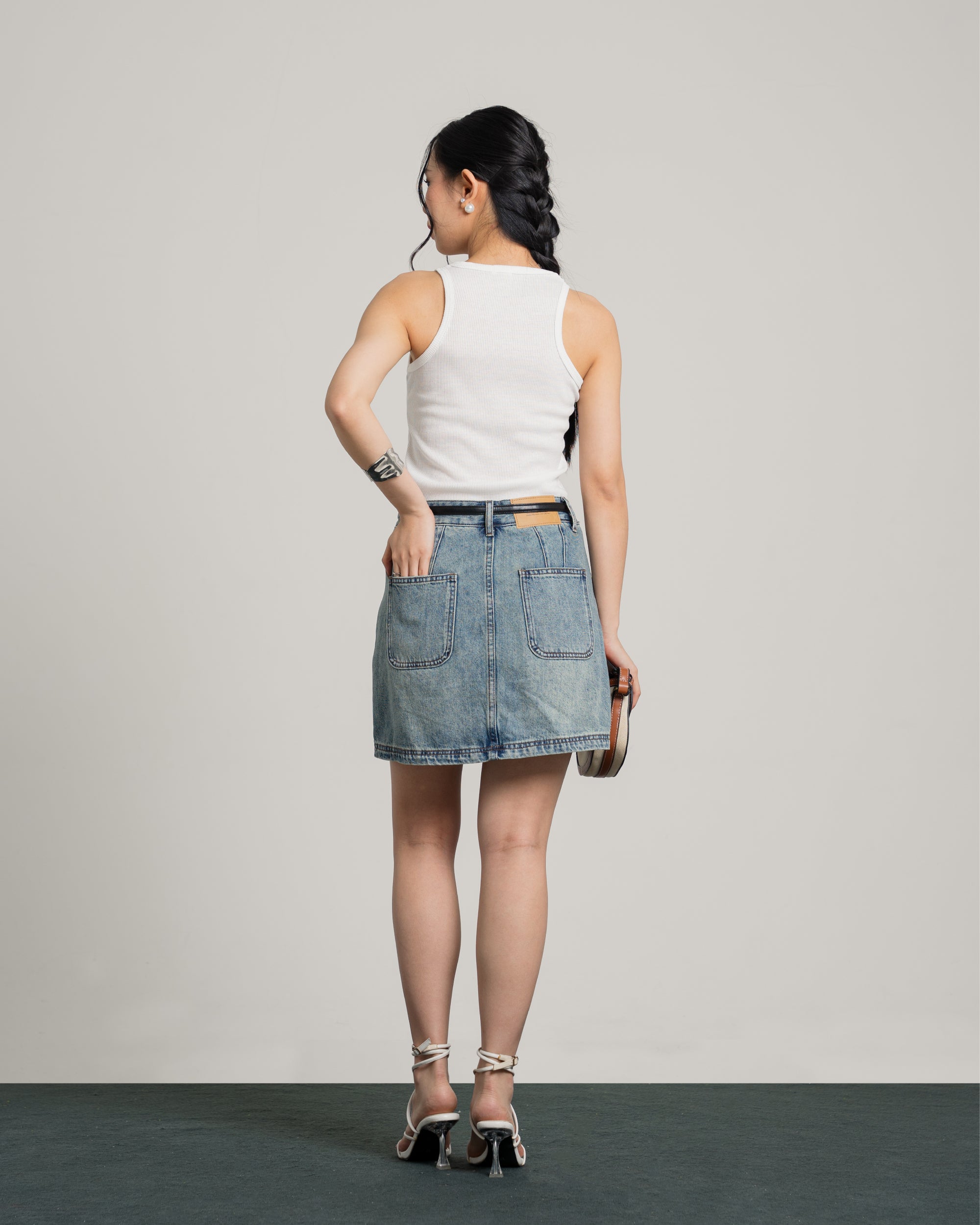 Valencia Highwaist Skirt Jeans