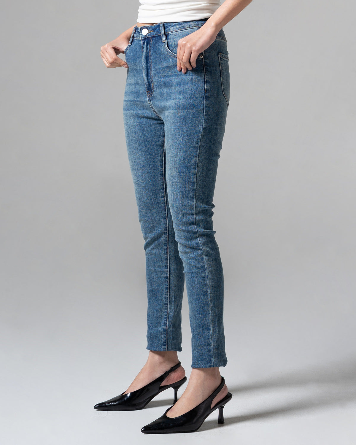 Khiel Skinny Jeans, detail depan
