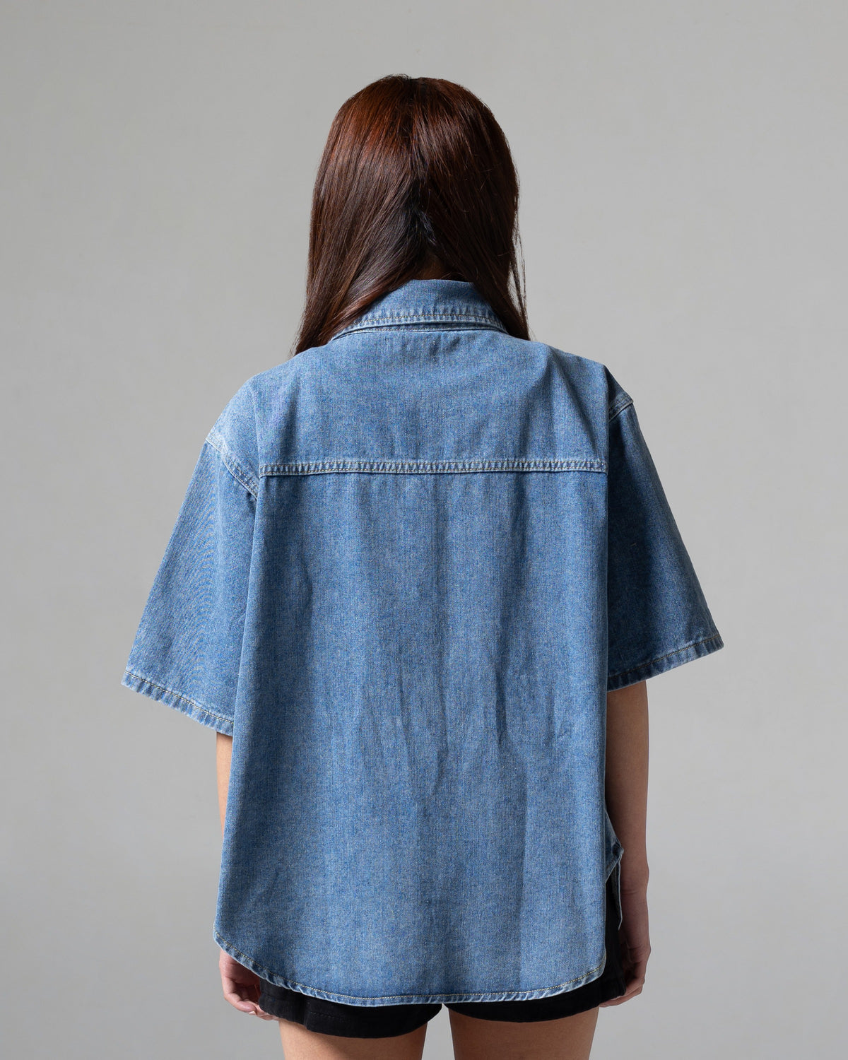 Monica Top, regular size, detail belakang