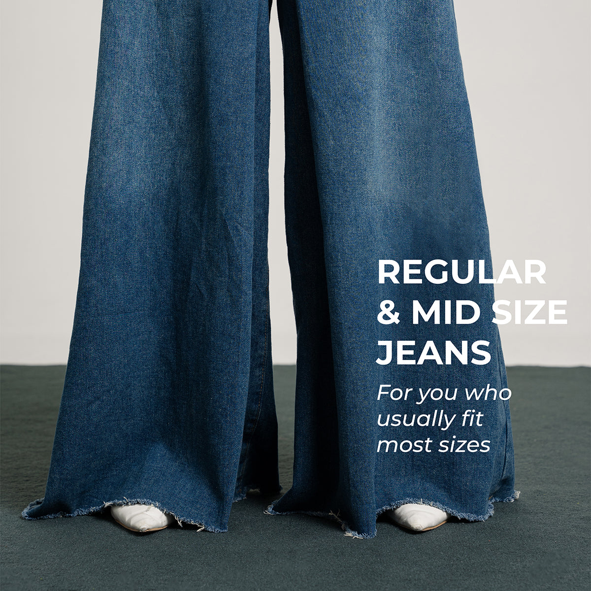 Regular & Mid Size Jeans