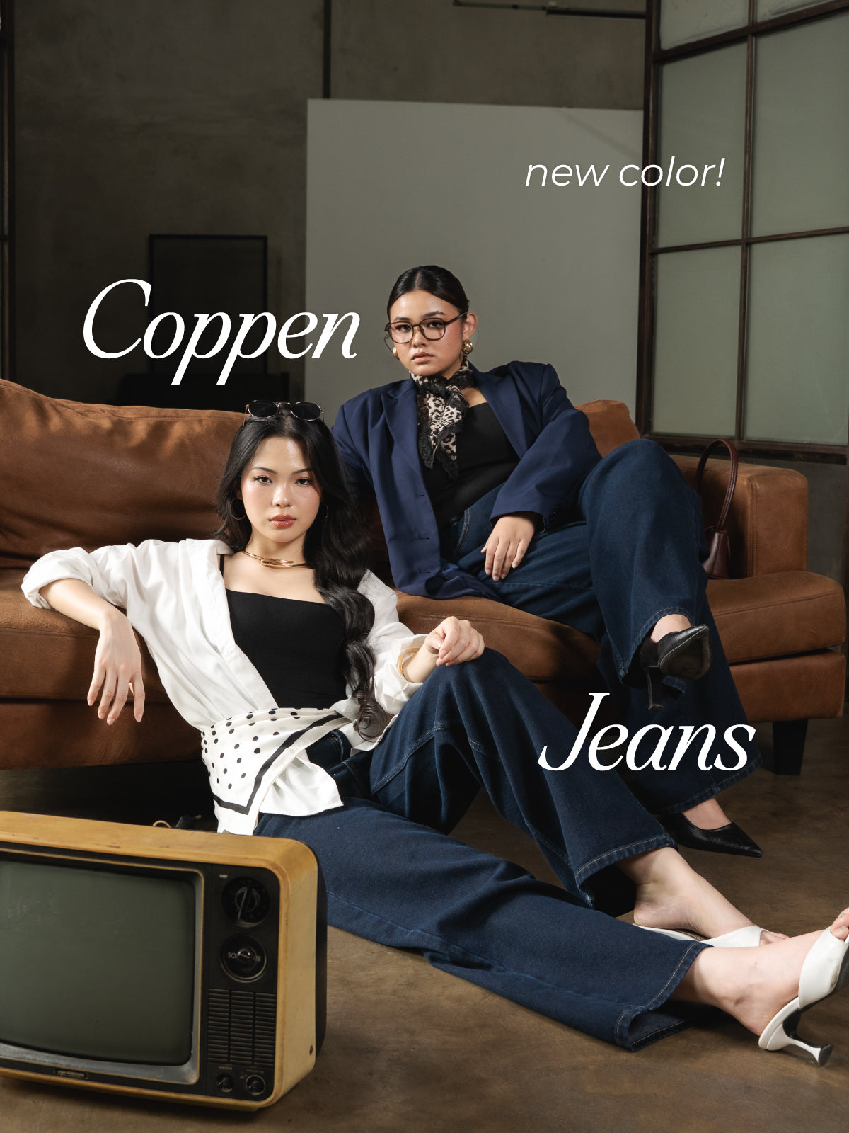 Coppen Straight Jeans in a new deep blue wash