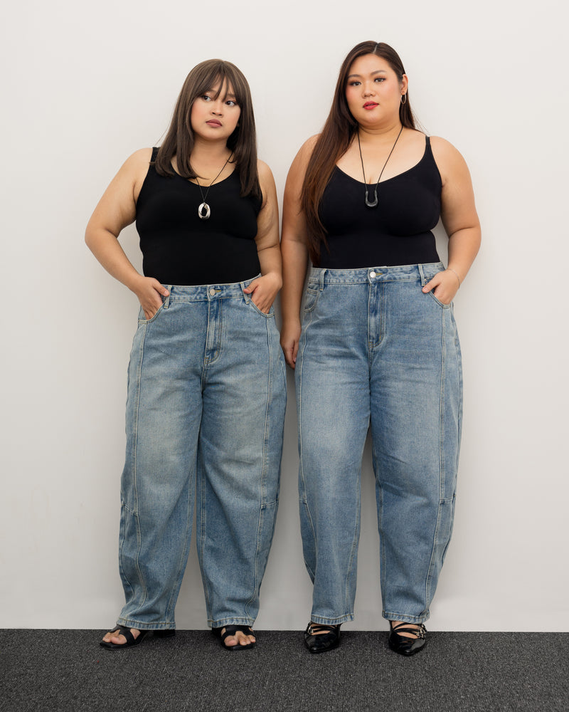 Daryl Barrel Jeans
