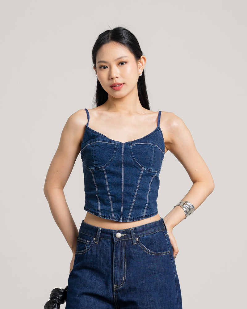Esme Denim Tank Top
