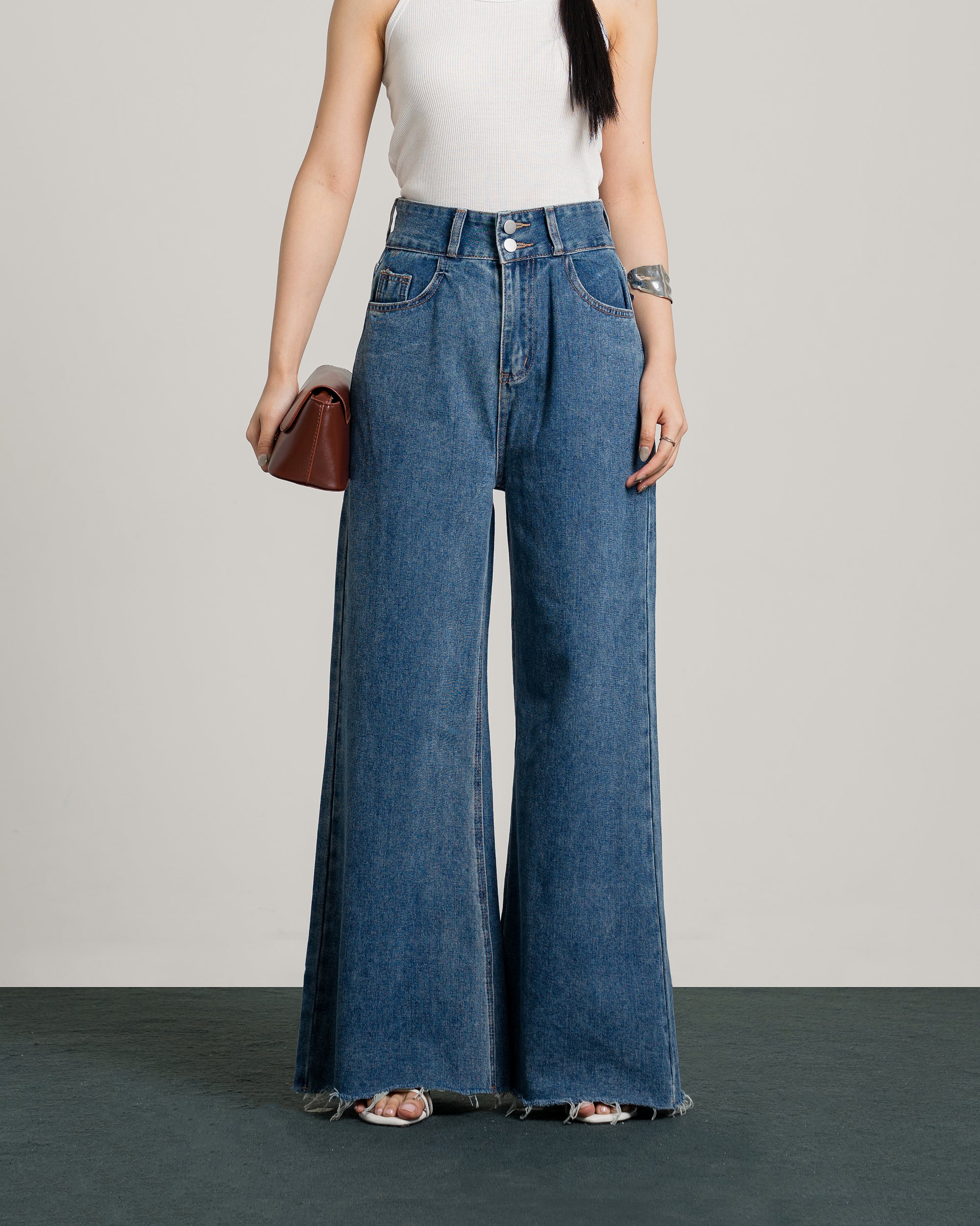 Harper Highwaist Wide Jeans