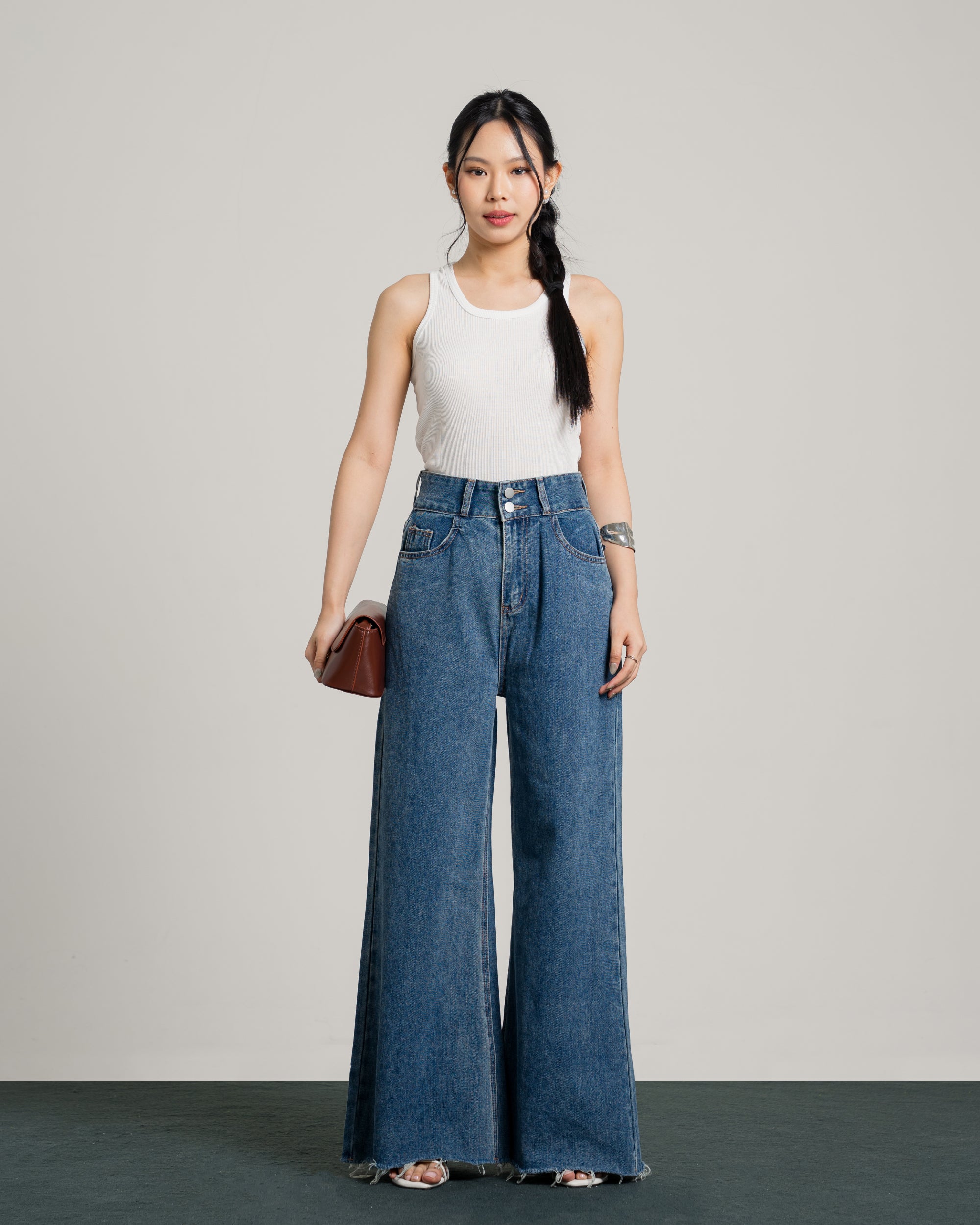 Harper Highwaist Wide Jeans