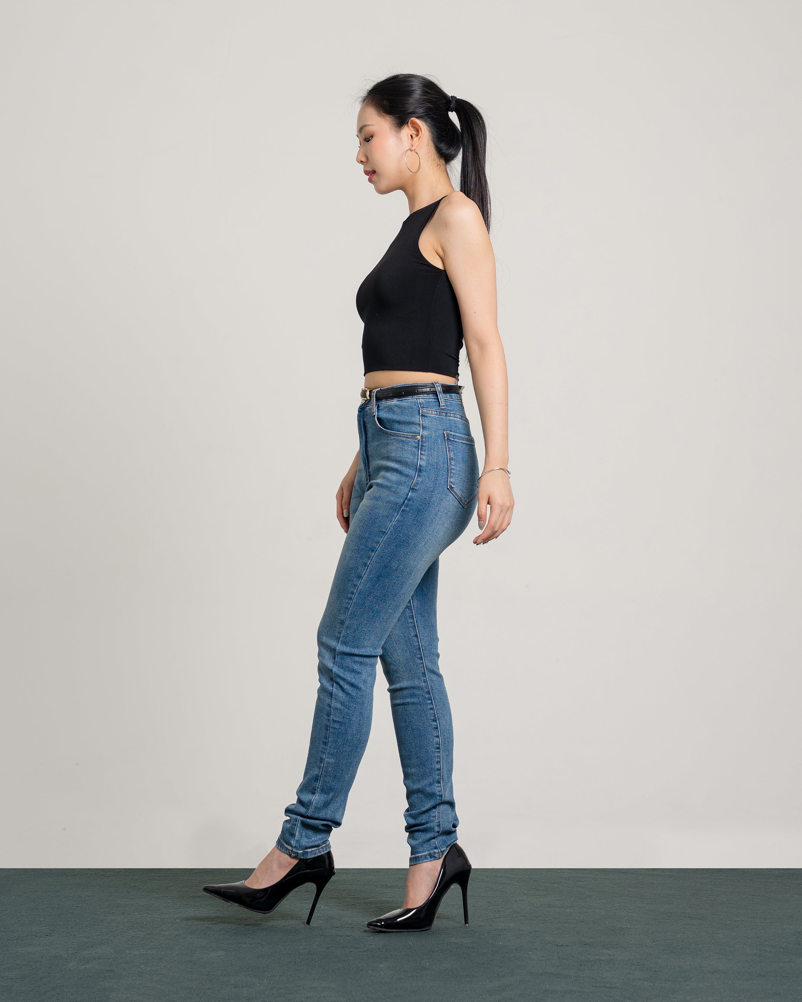 Khiel Highwaist Skinny Jeans