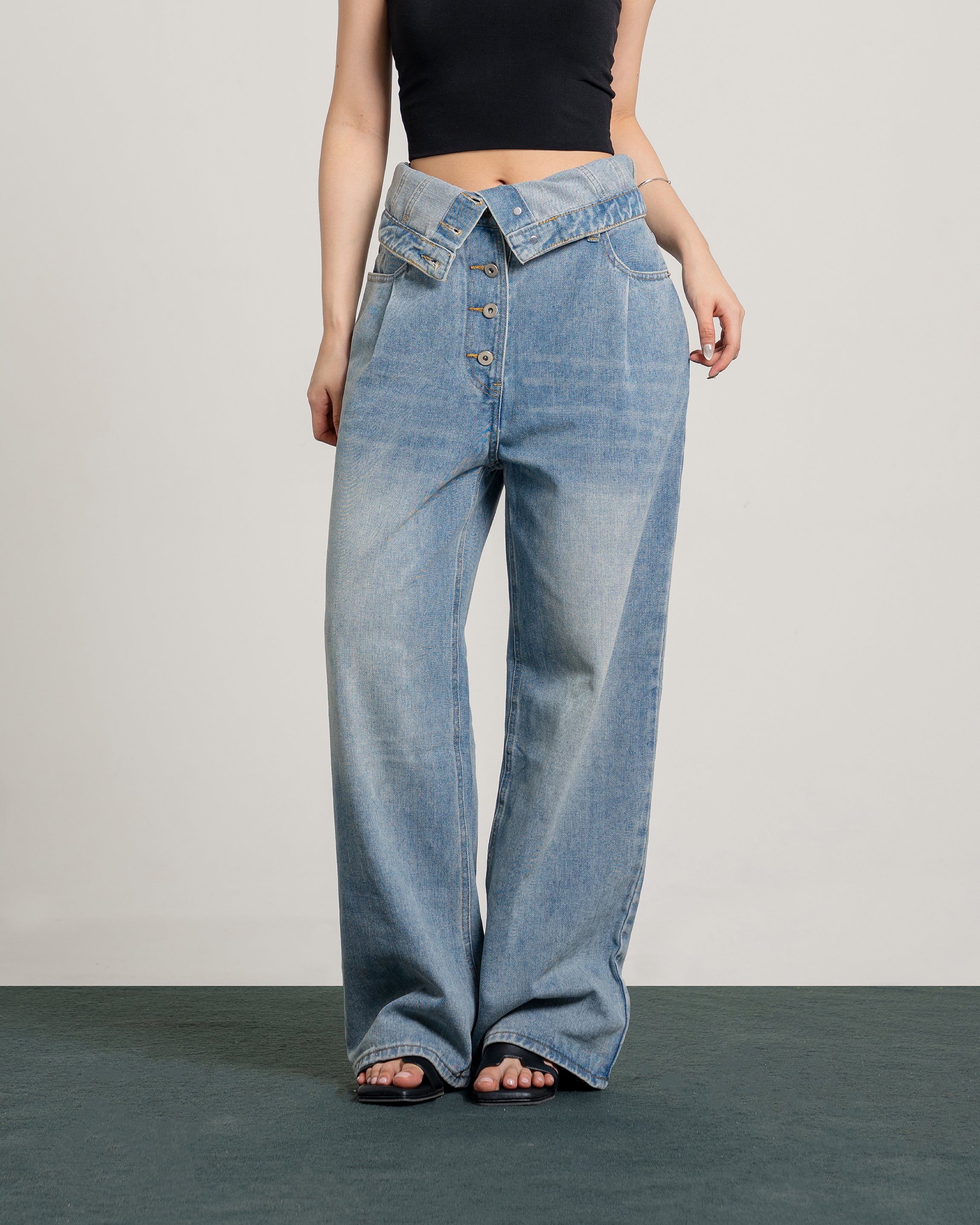 Kourtney Highwaist Baggy Jeans