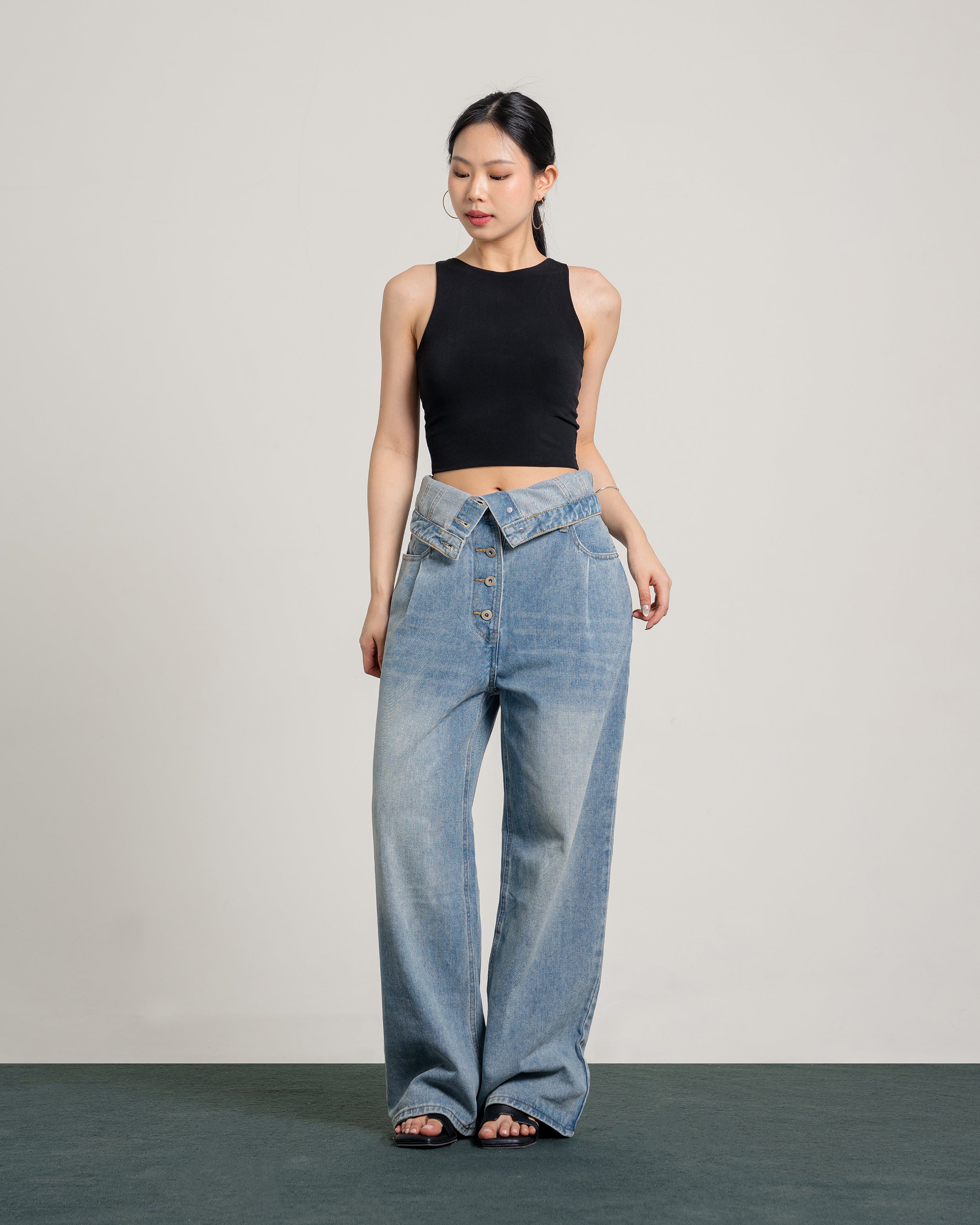 Kourtney Highwaist Baggy Jeans