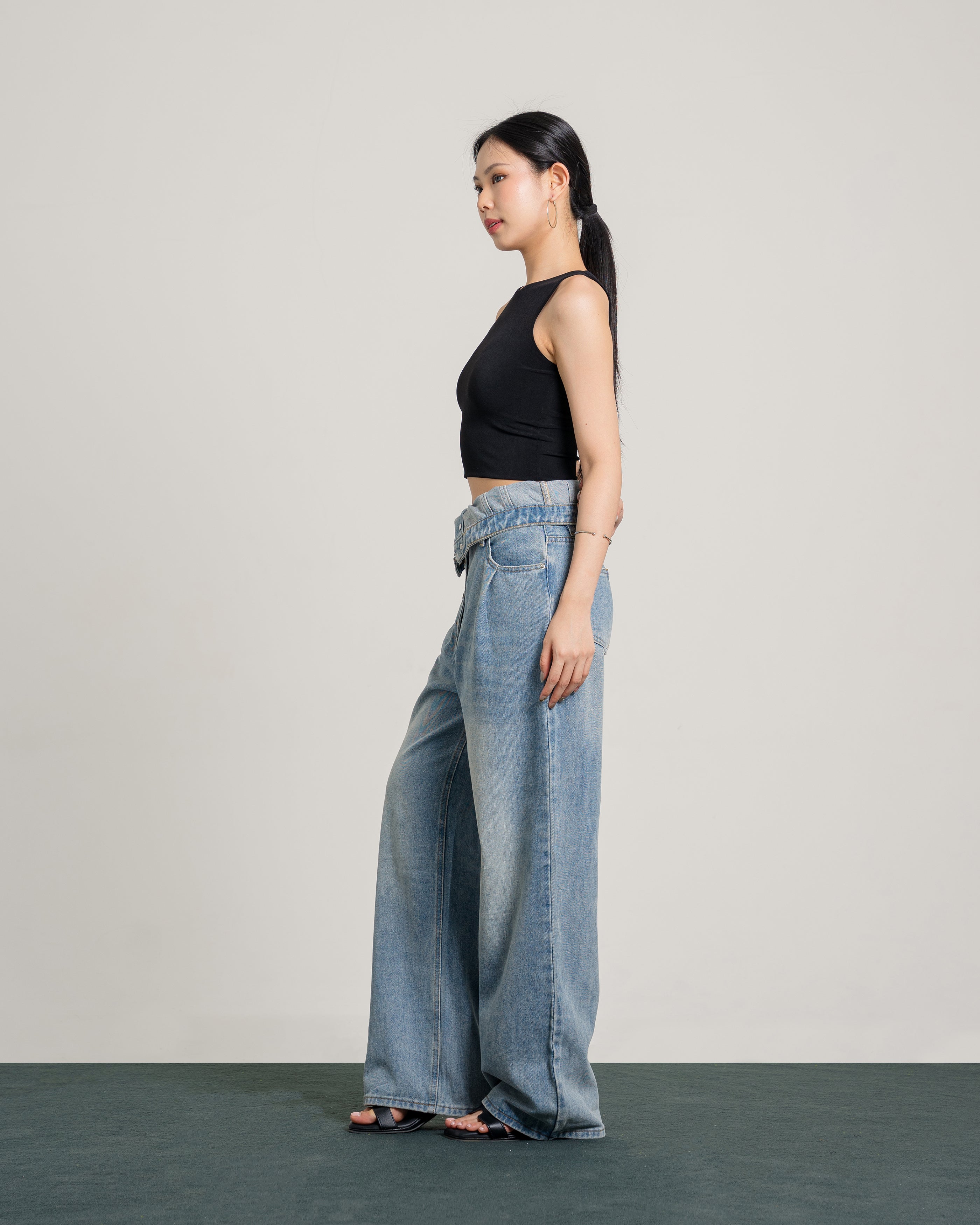 Kourtney Highwaist Baggy Jeans