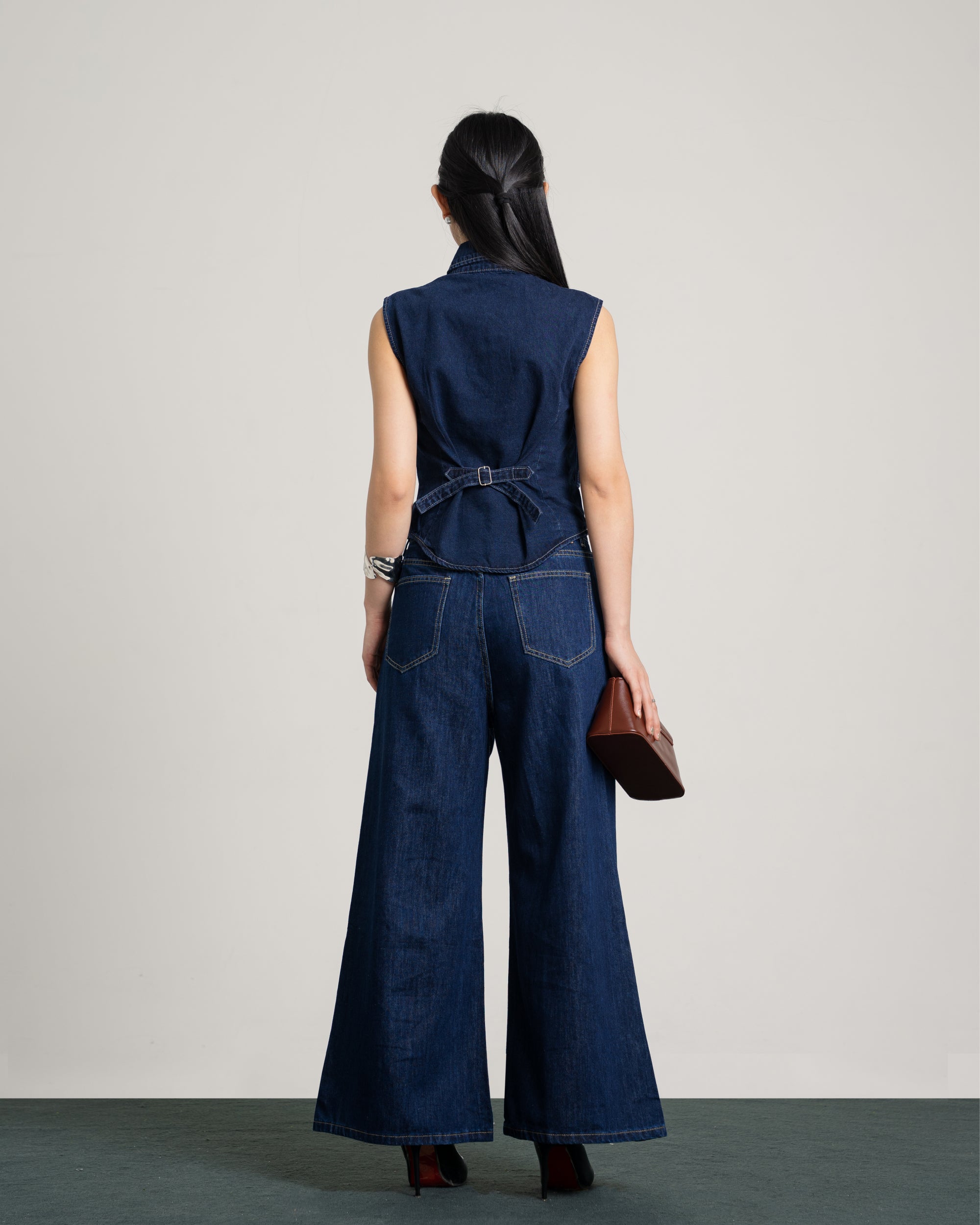 Marion Mid-Rise Wide Jeans