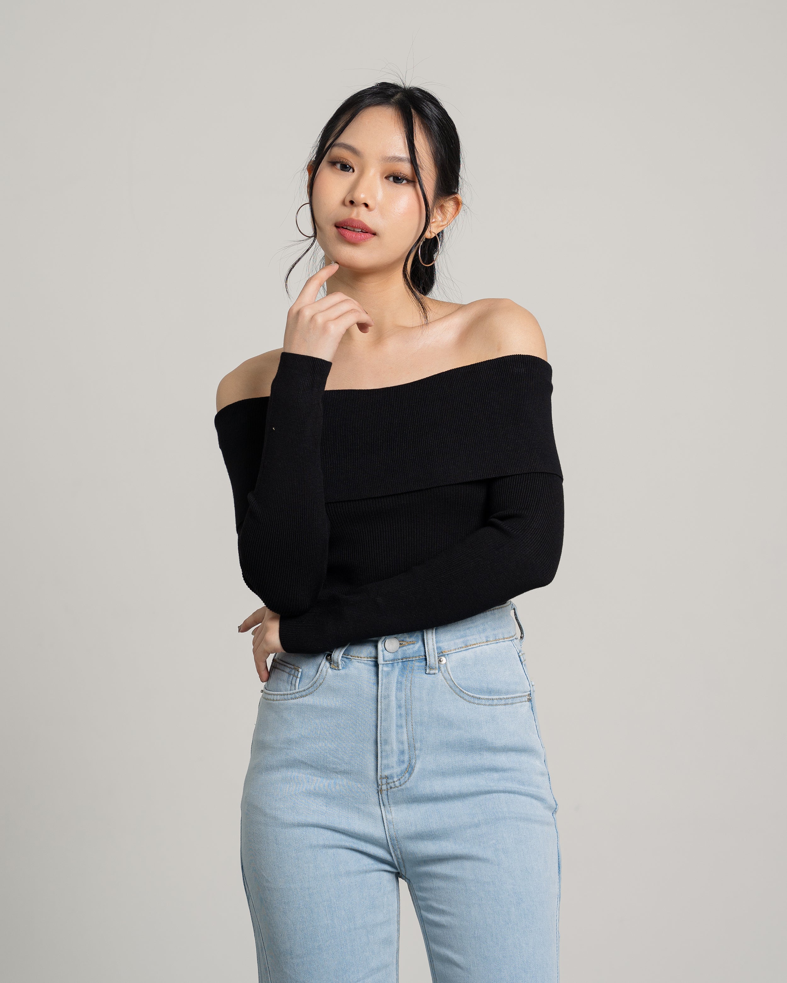Paola Top in Black