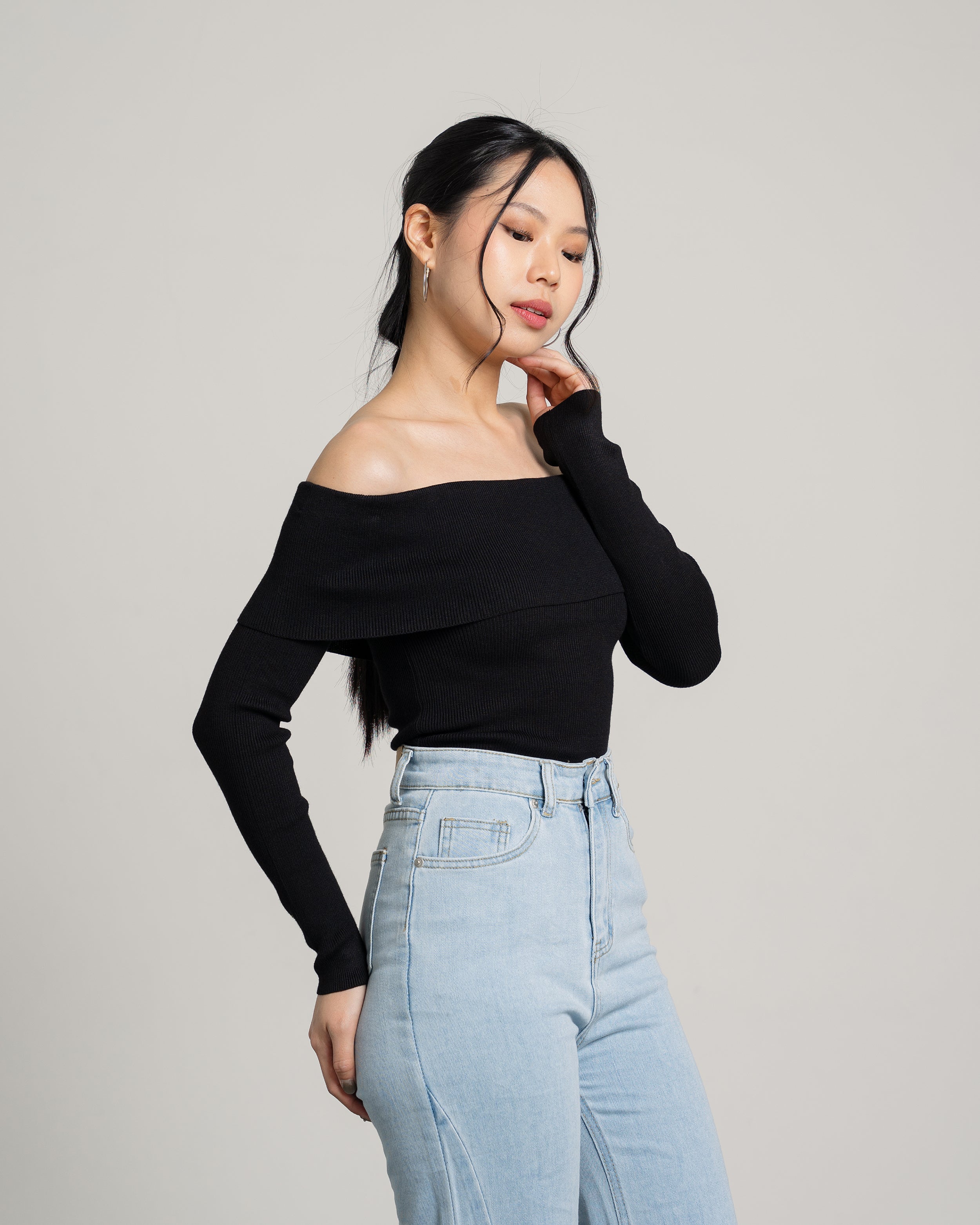 Paola Top in Black