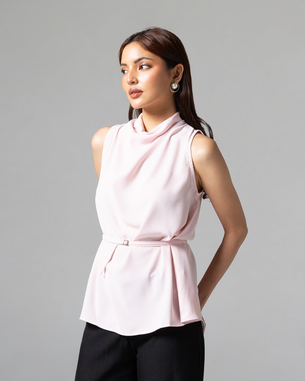 Clyde Top Blush, regular size, detail depan