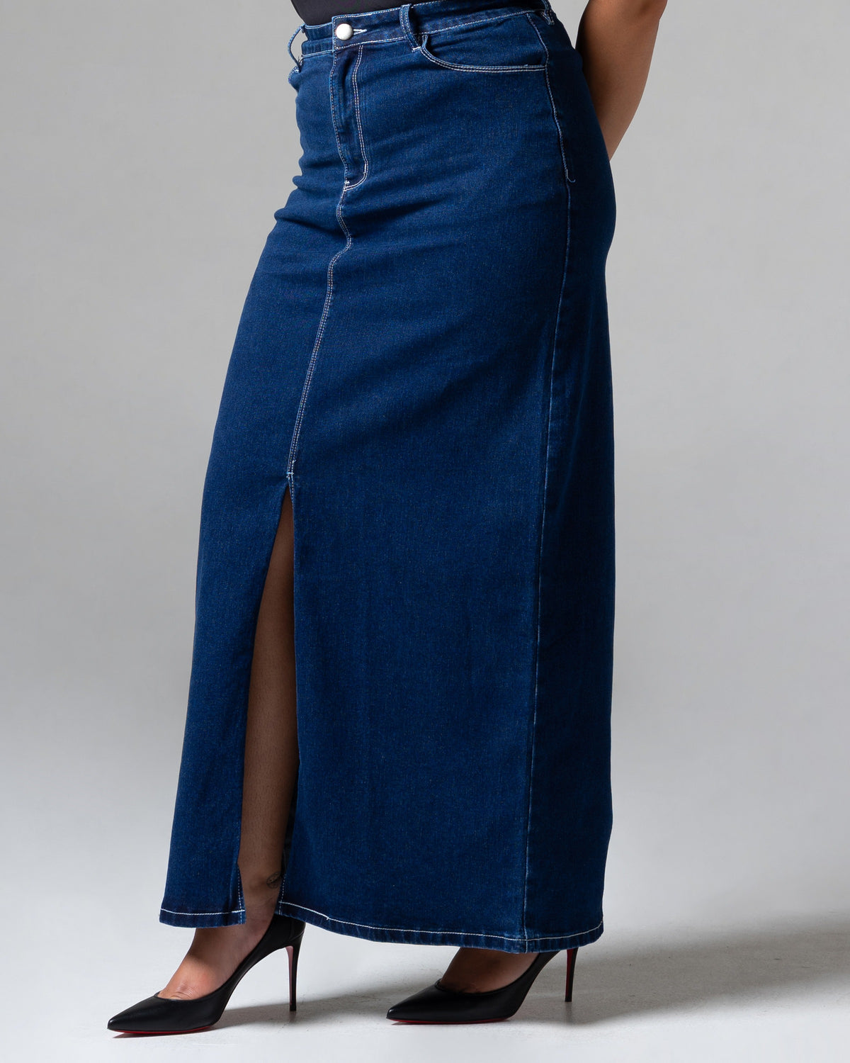 Dale Long Skirt, mid size, detail depan