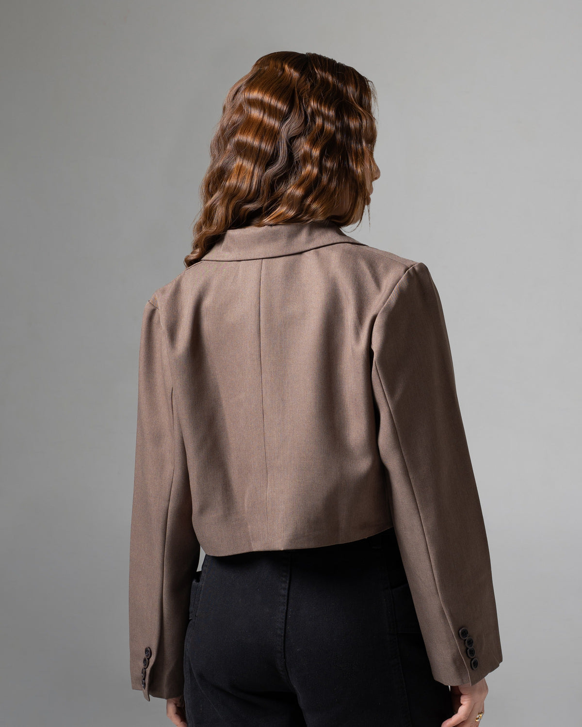 Harvey Top, petite size, tampak belakang