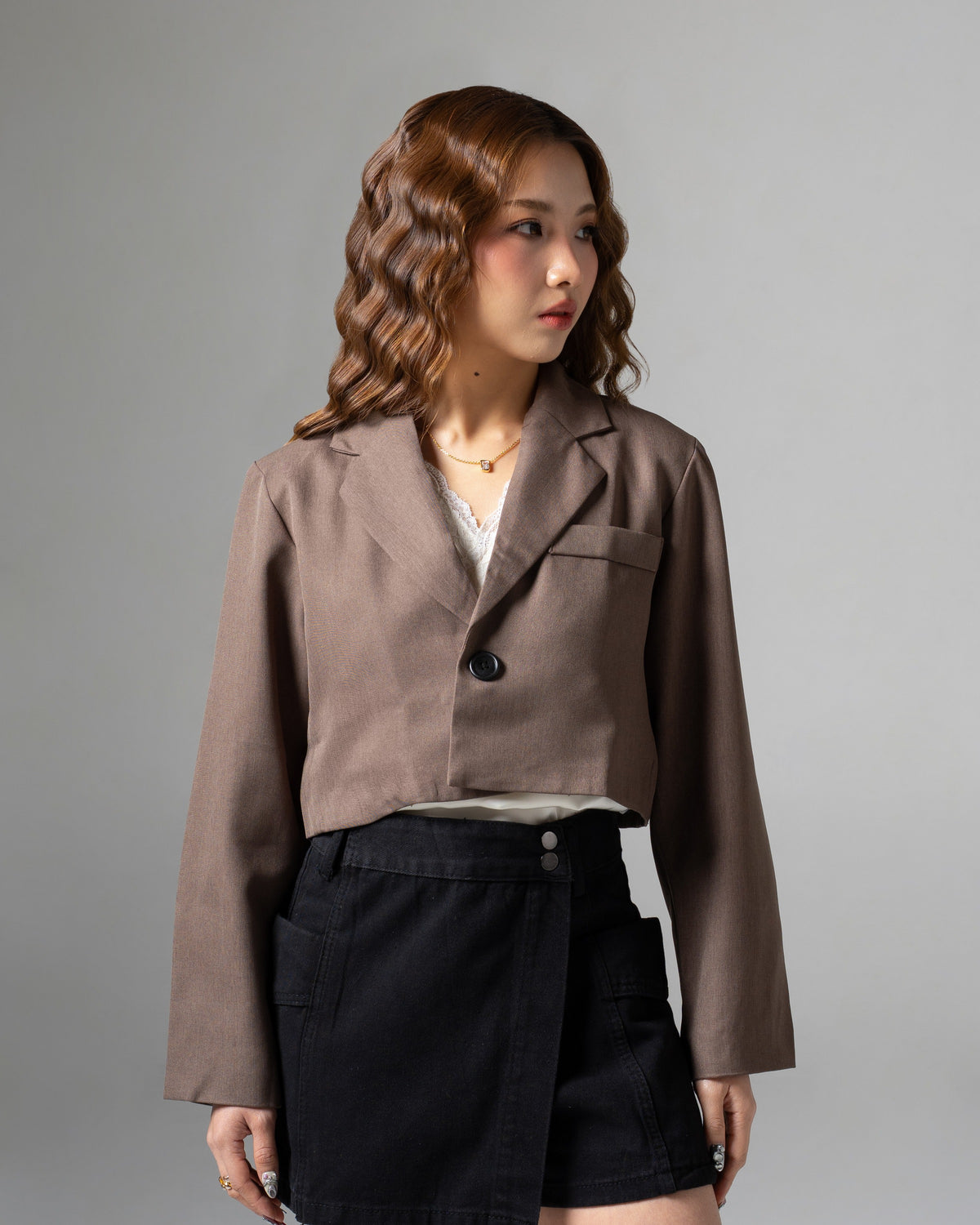 Harvey Top, petite size, tampak depan