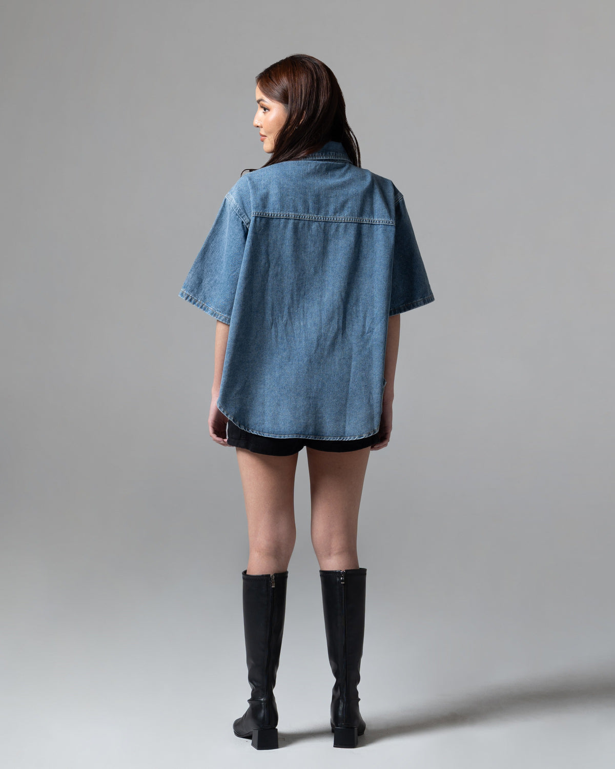 Monica Top, regular size, tampak belakang